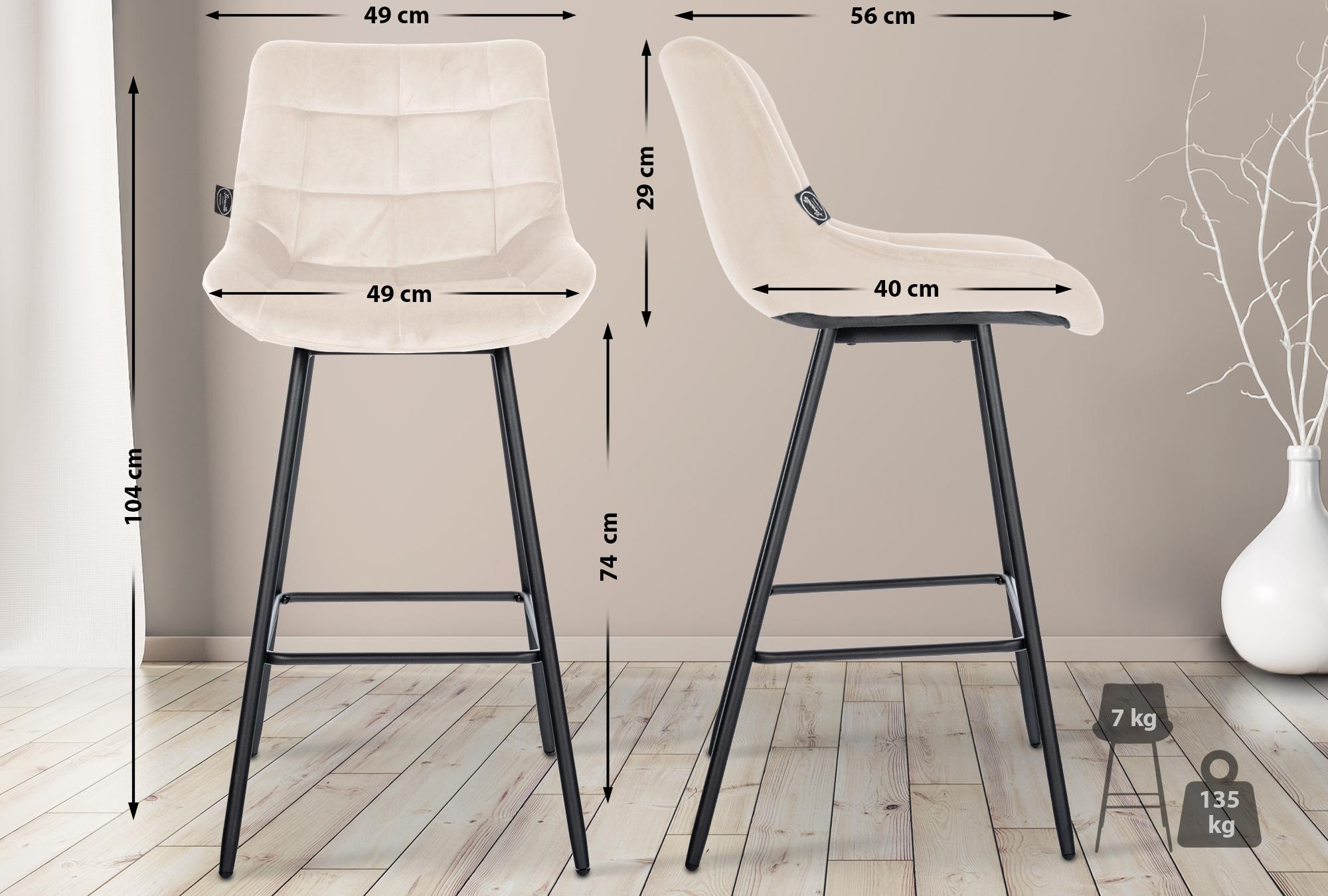 Tabouret de bar Weston