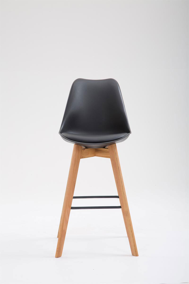 Tabouret de bar Metz à coque plastique