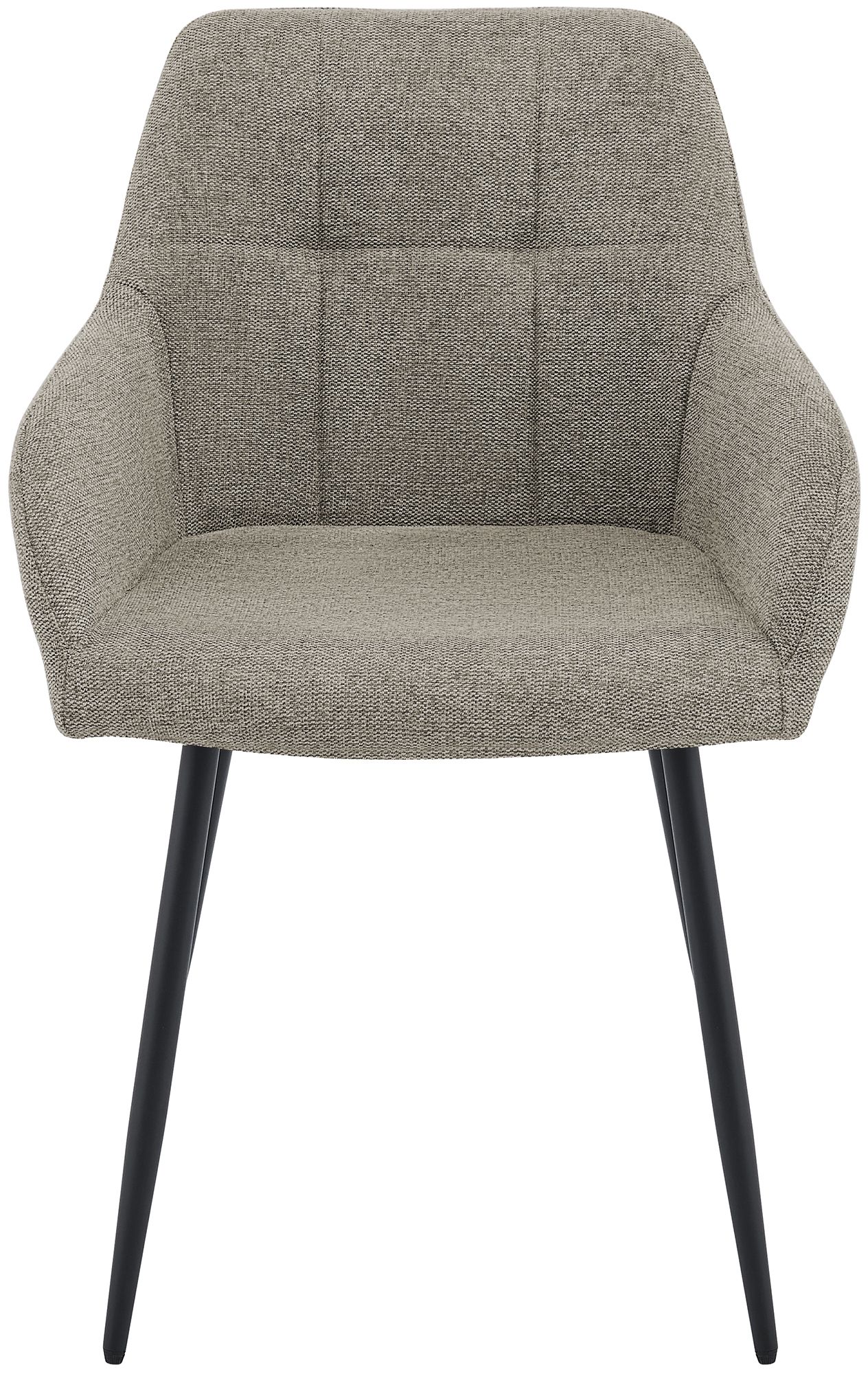 Chaise de salle à manger Fergus en tissu