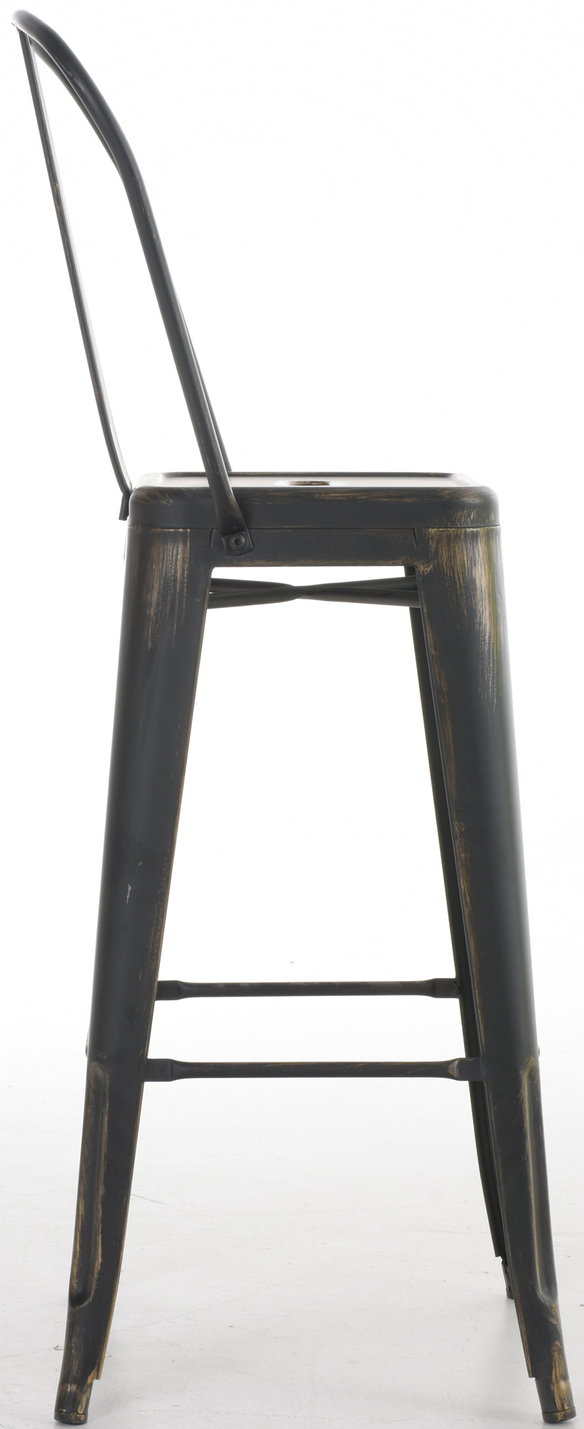 Lot de 4 tabourets de bar Design Aiden