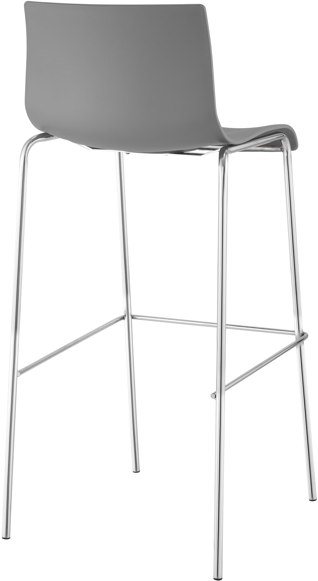 Lot de 2 tabourets de bar Hover en plastique