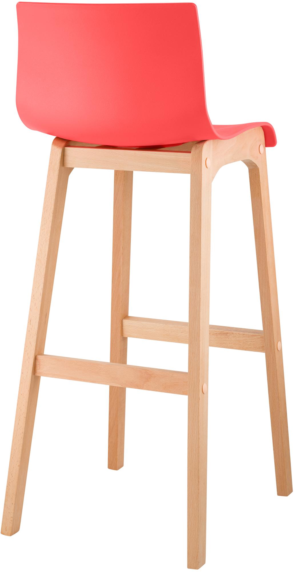 Tabouret de Bar Hover Pieds en Plastique Natura