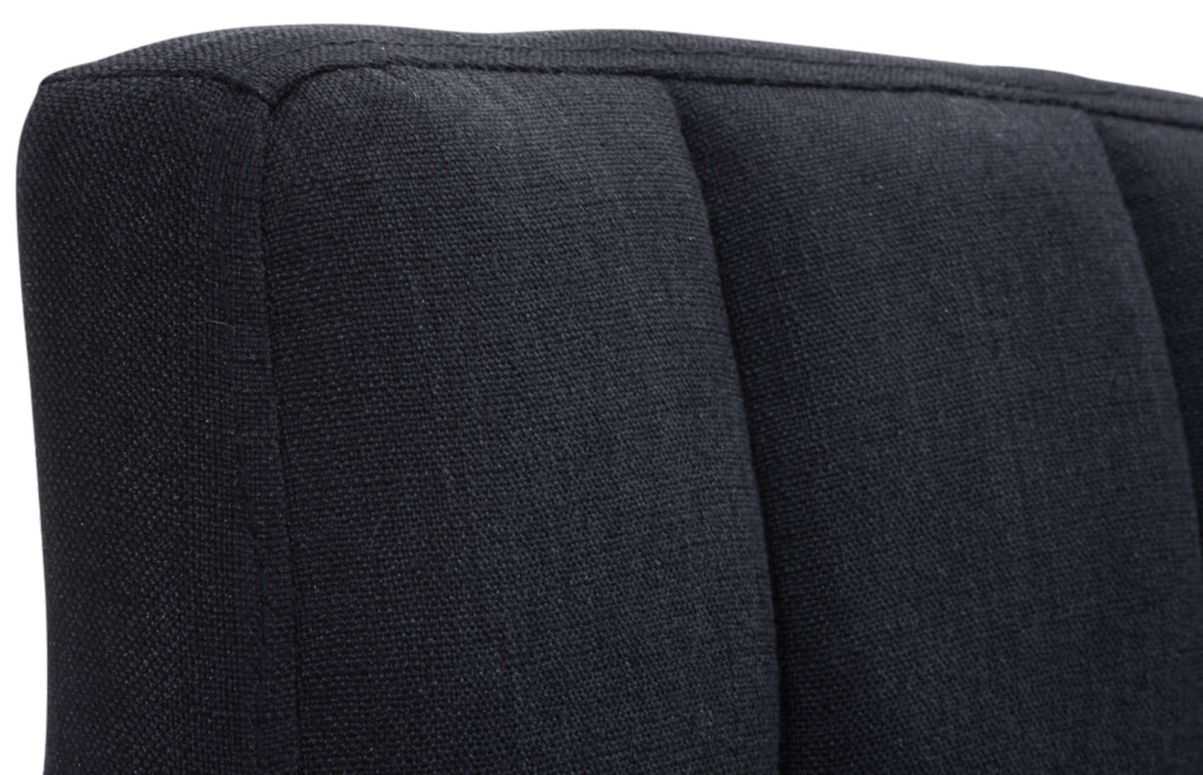 Lot de 2 Tabourets de bar Peru en Tissu Piètement Métal Pivotant et Ajustable