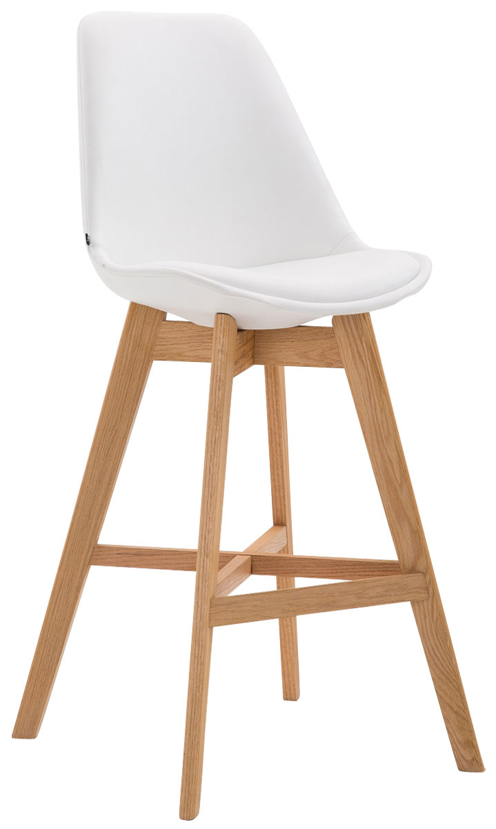 Lot de 2 tabourets de bar Cannes en similicuir