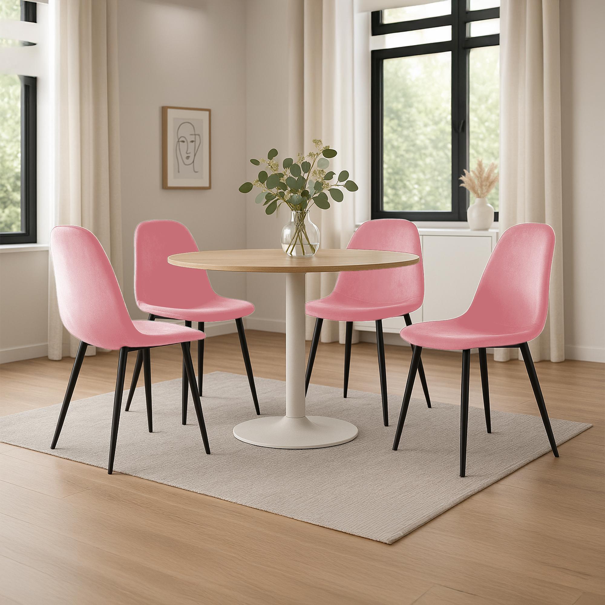 Set de 4 chaises de salle à manger Napier