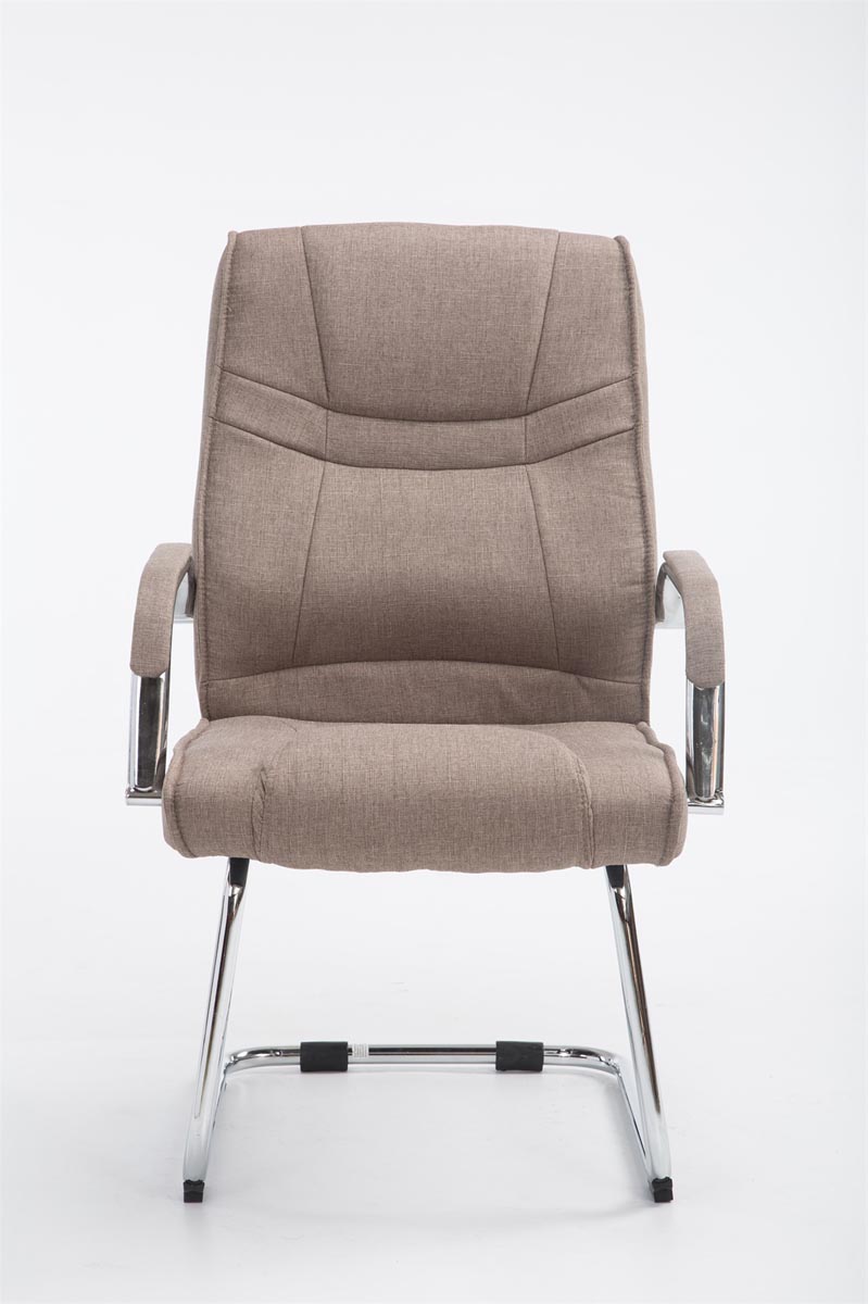 Chaise visiteur Attila tissu
