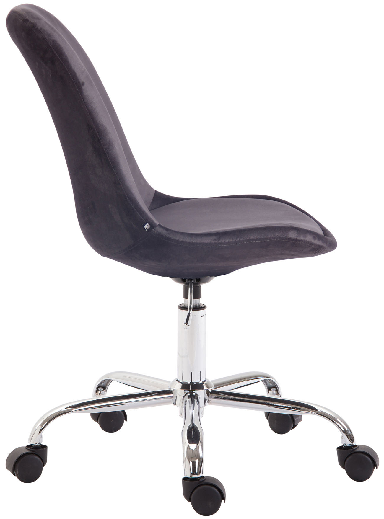 Chaise de bureau Toulouse en velours