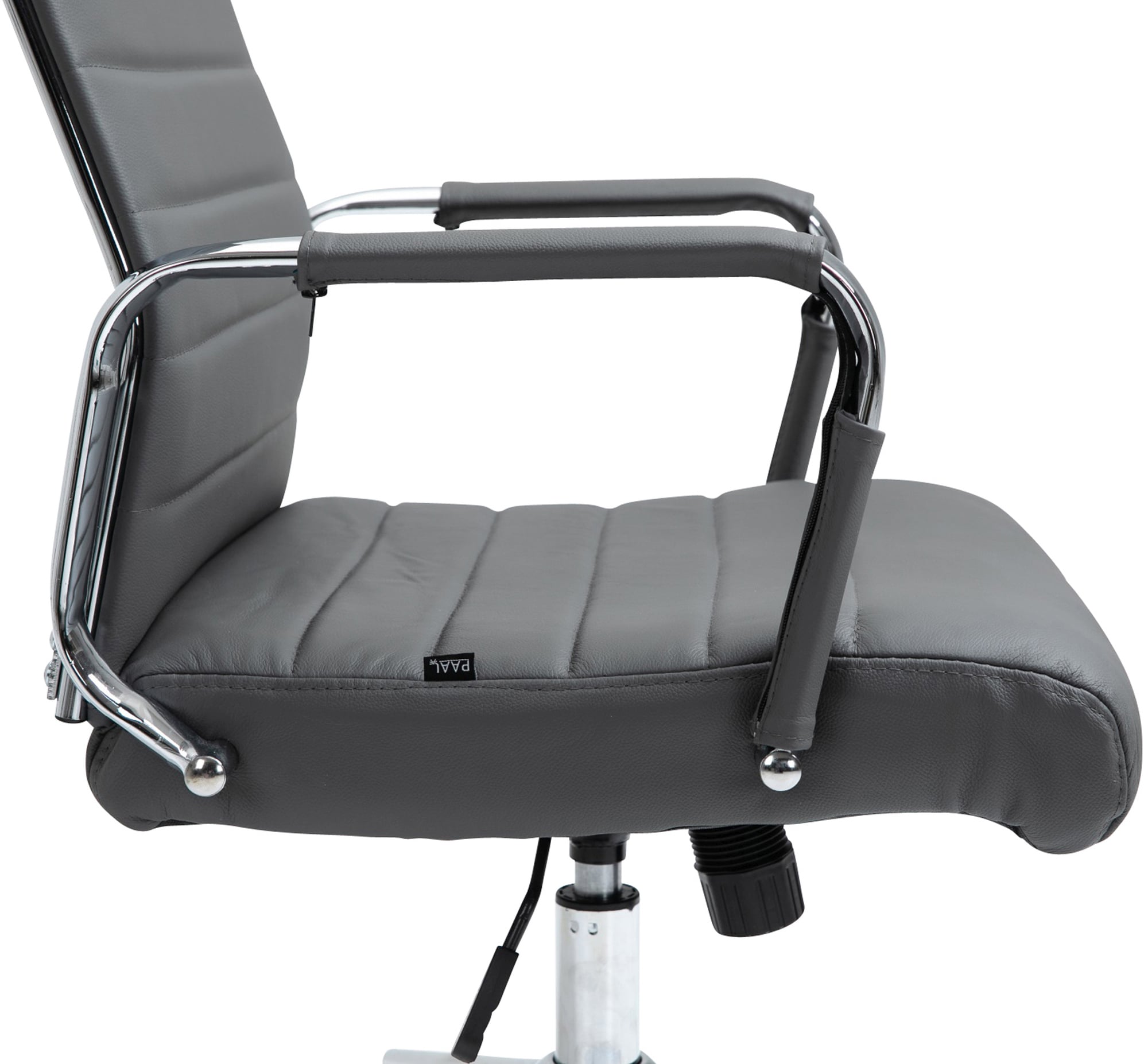 Chaise de bureau Kolumbus cuir véritable