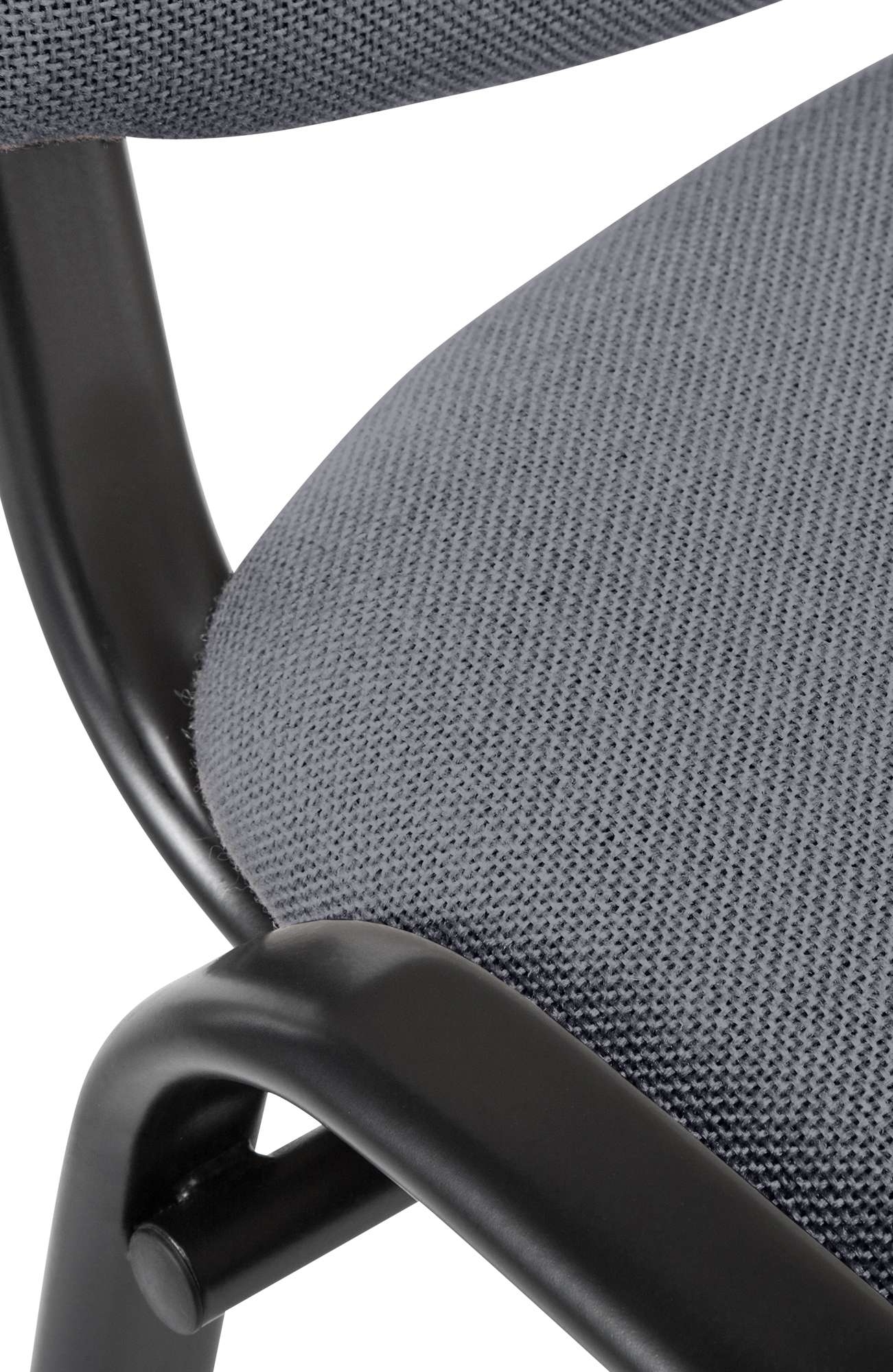 Chaise visiteur Ken tissu