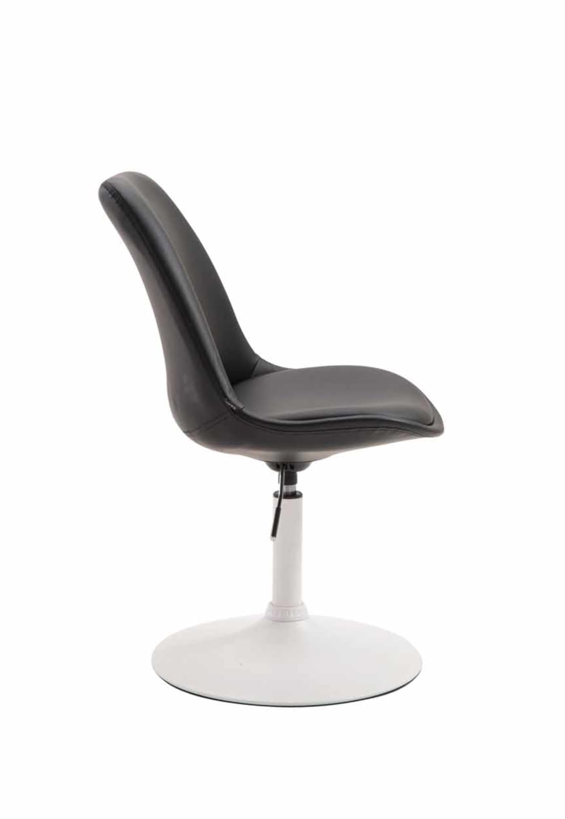 Lot de 4 Chaises de salle à manger Maverick similicuir avec pied trompette