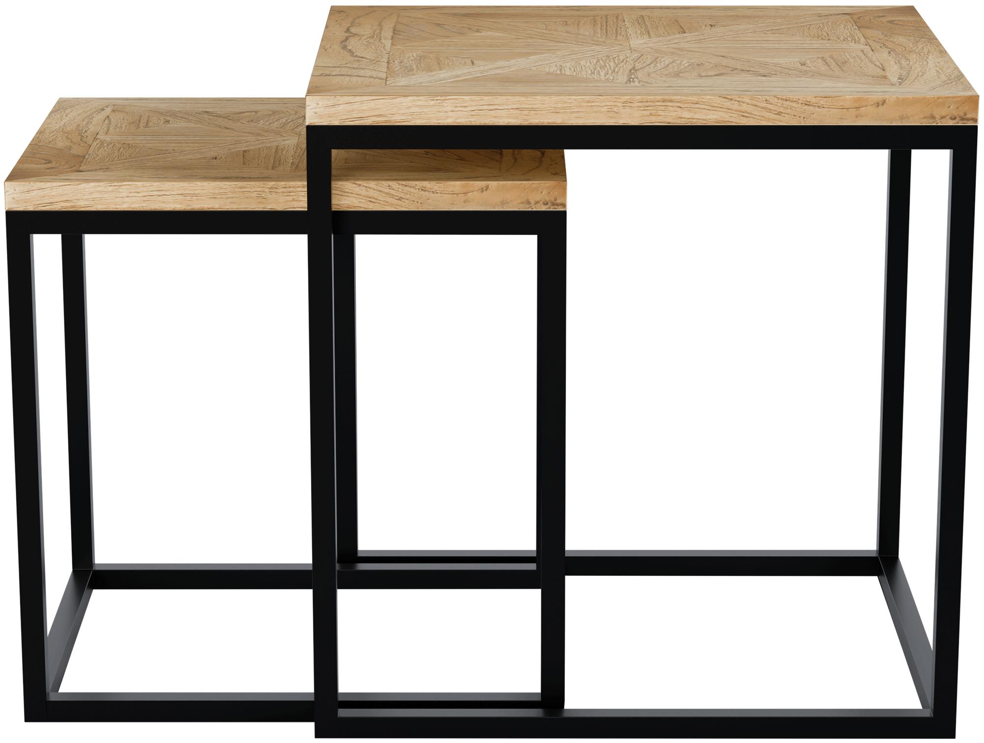 Lot de 2 tables d appoint Talero