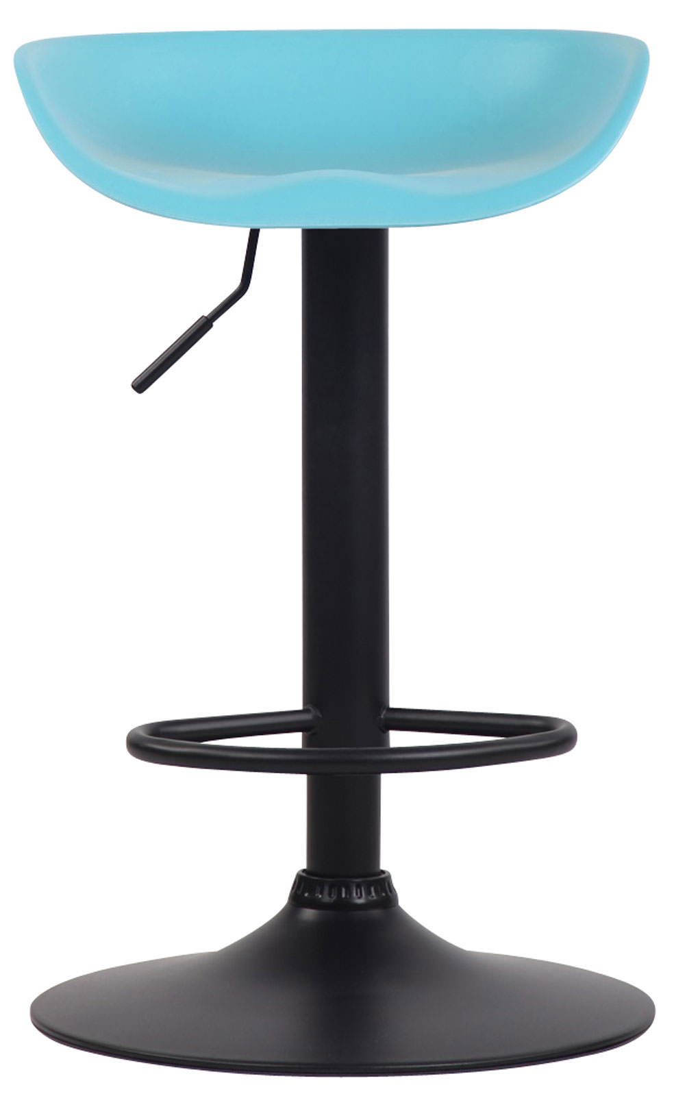 Tabouret de bar Anaheim avec assise en plastique et Pied Trompette