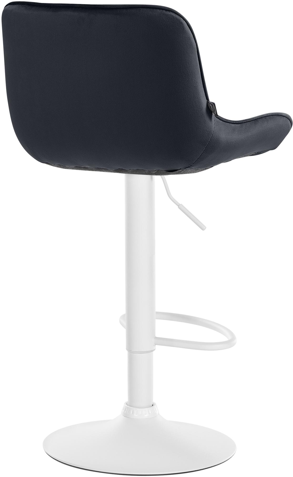 Lot de 2 tabourets de bar Vonore velours