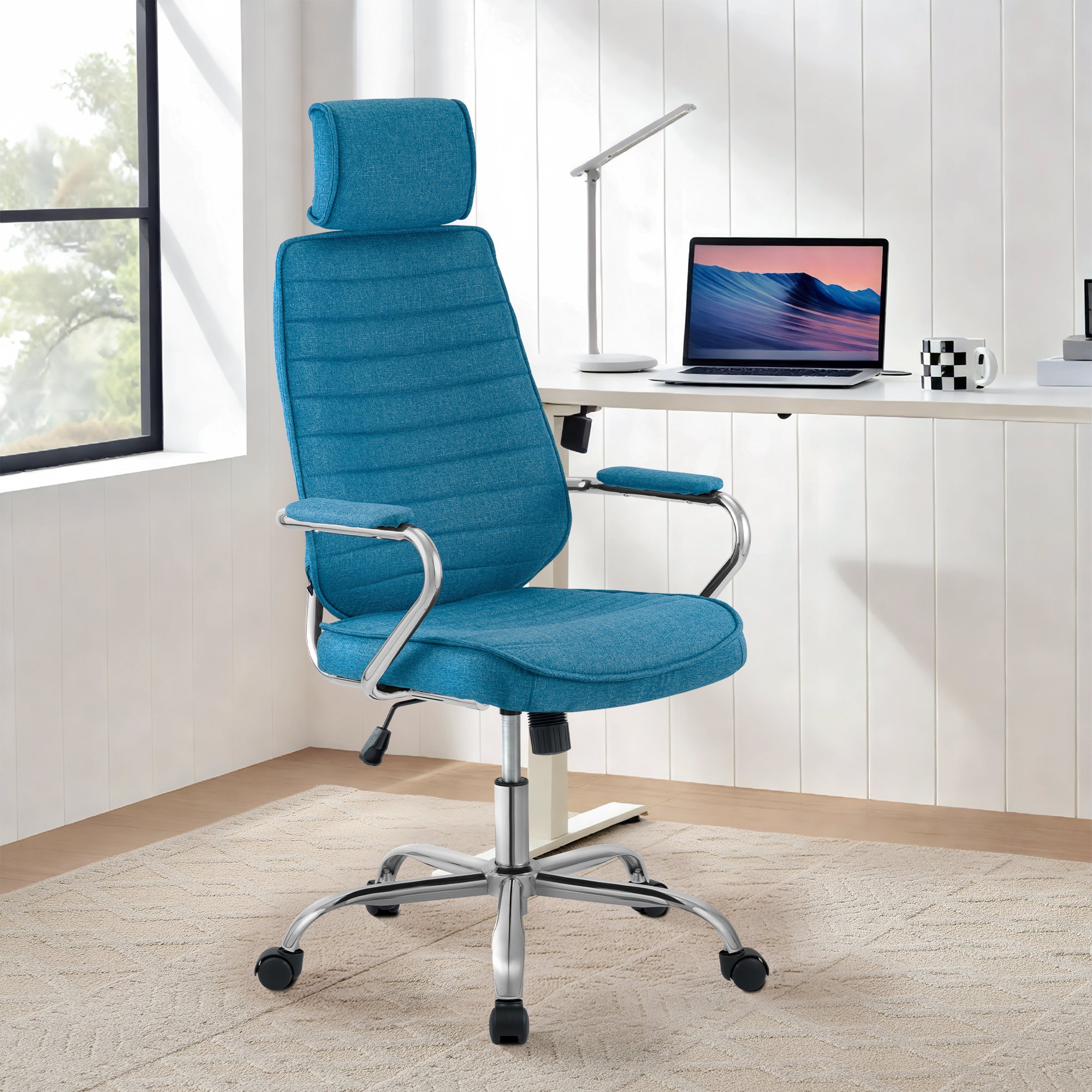 Chaise de bureau Rako Tissu