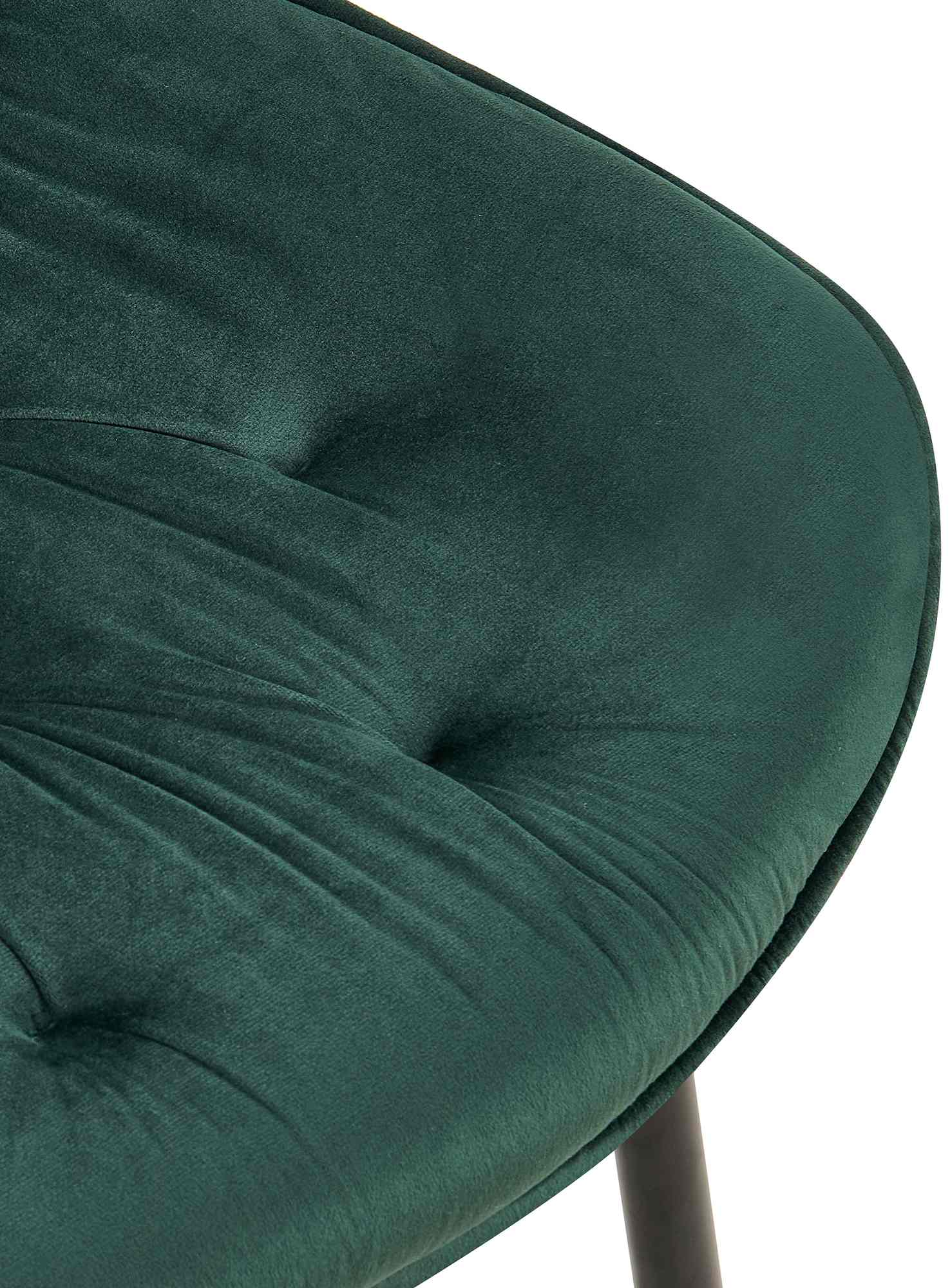 Lot de 2 chaises de salle à manger Wallace velours