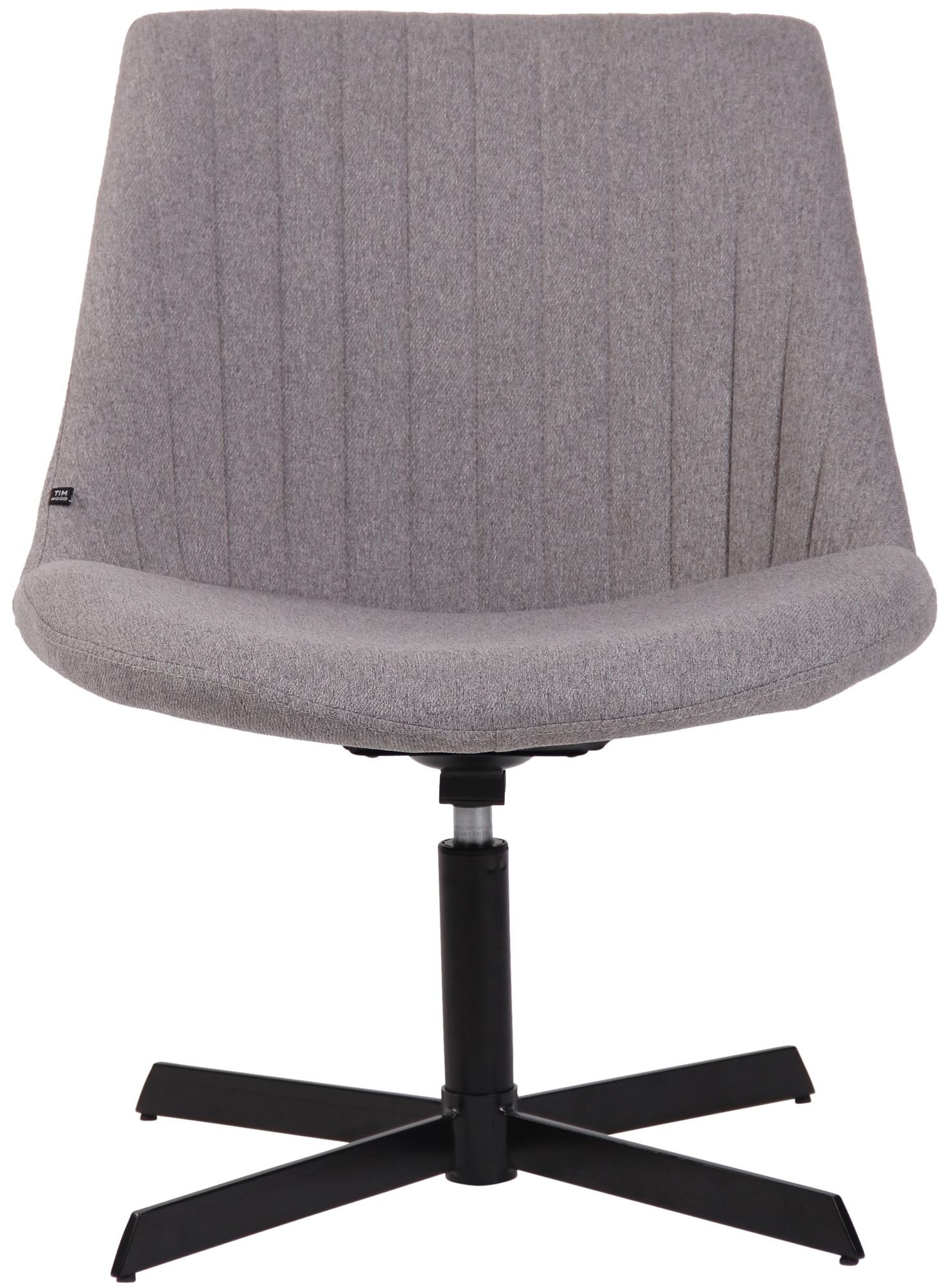 Chaise lounge Granby en Tissu avec Pied en métal