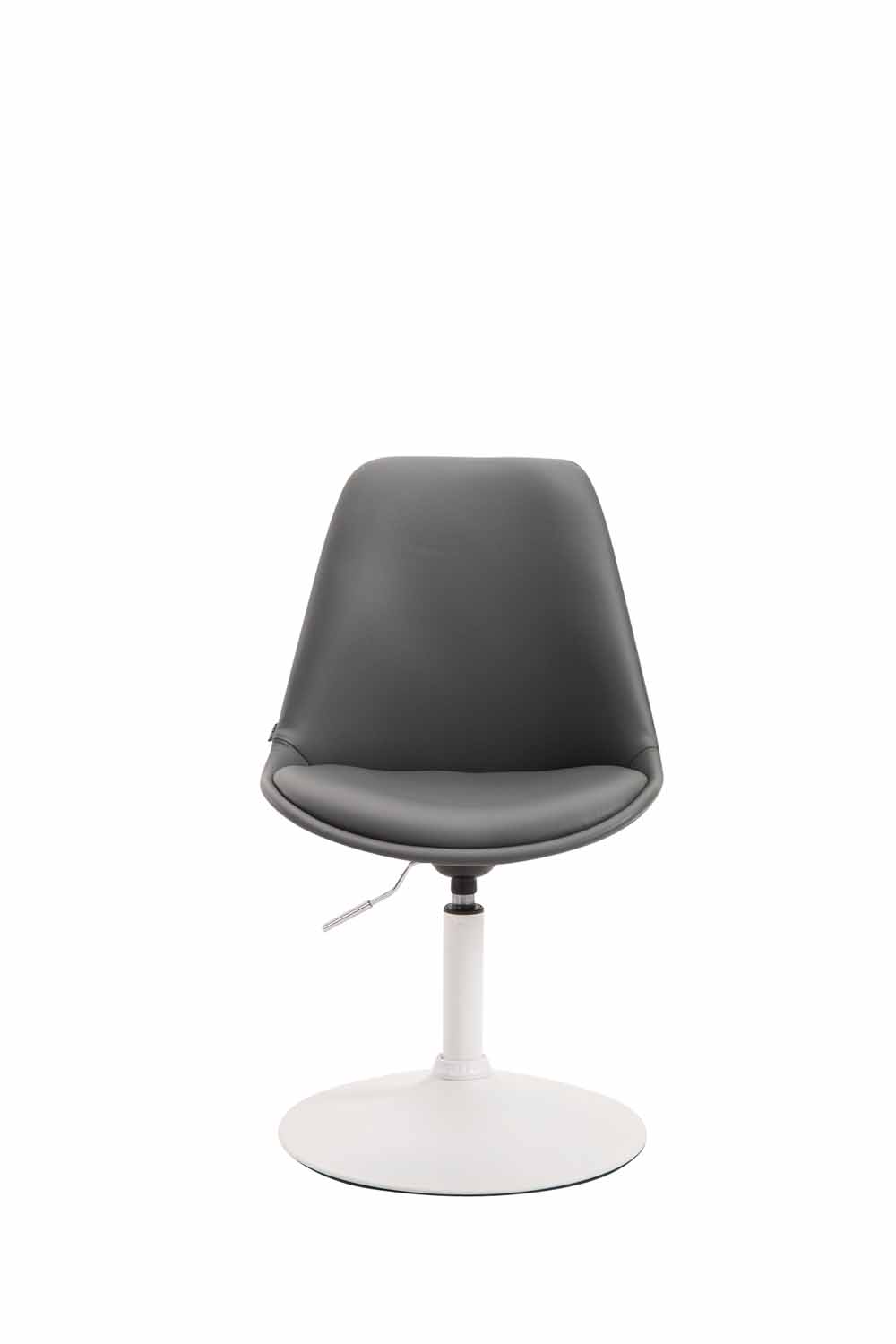 Chaise de salle à manger Maverick en similicuir avec pied trompette