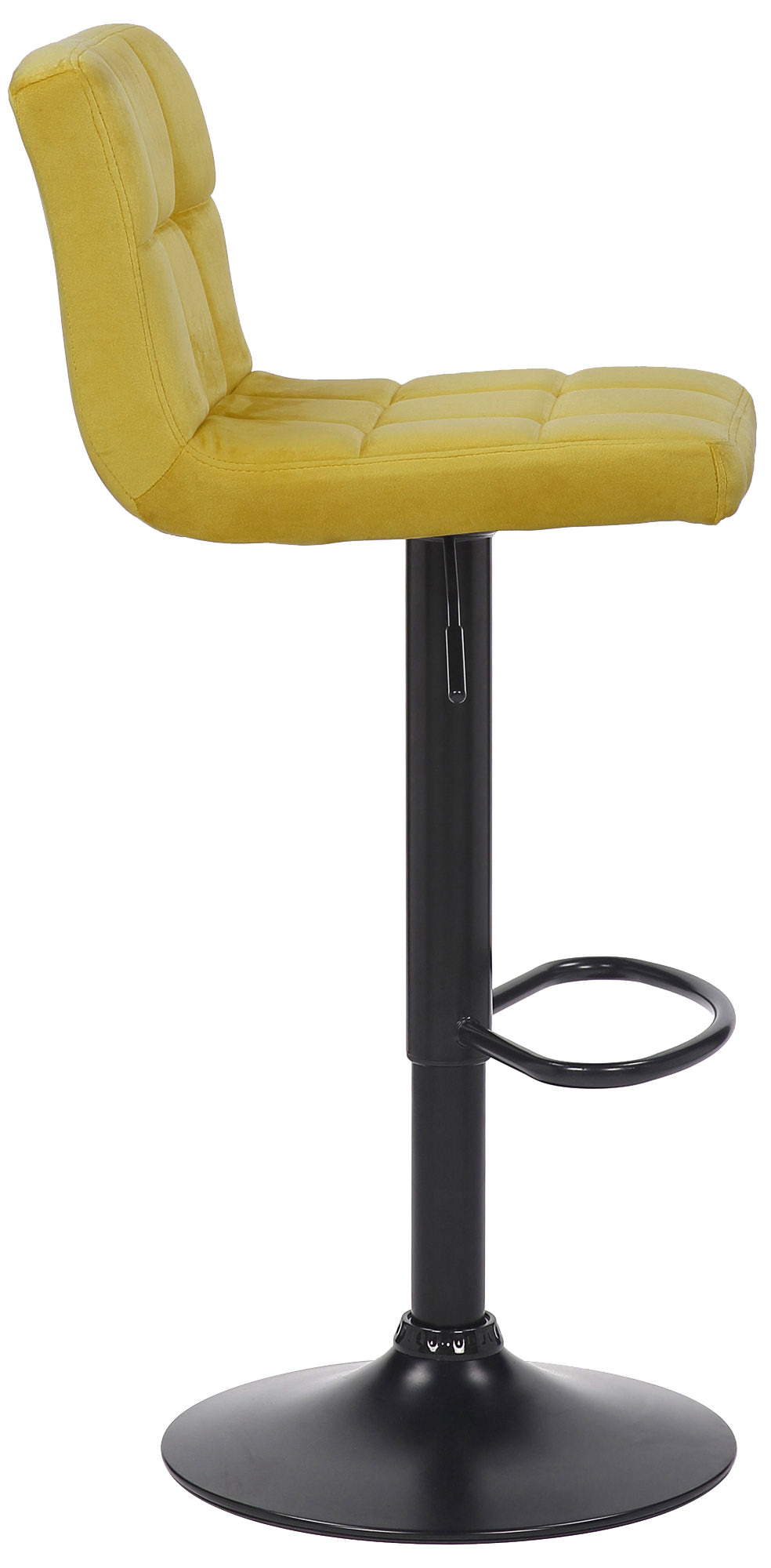 Lot de 2 Tabourets de bar Feni en velours