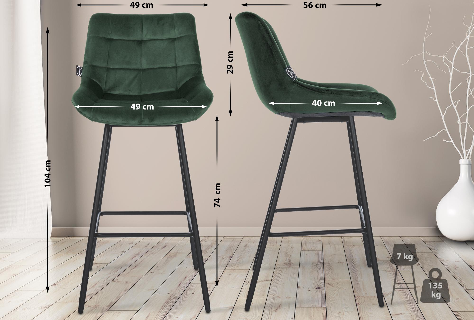 Tabouret de bar Weston