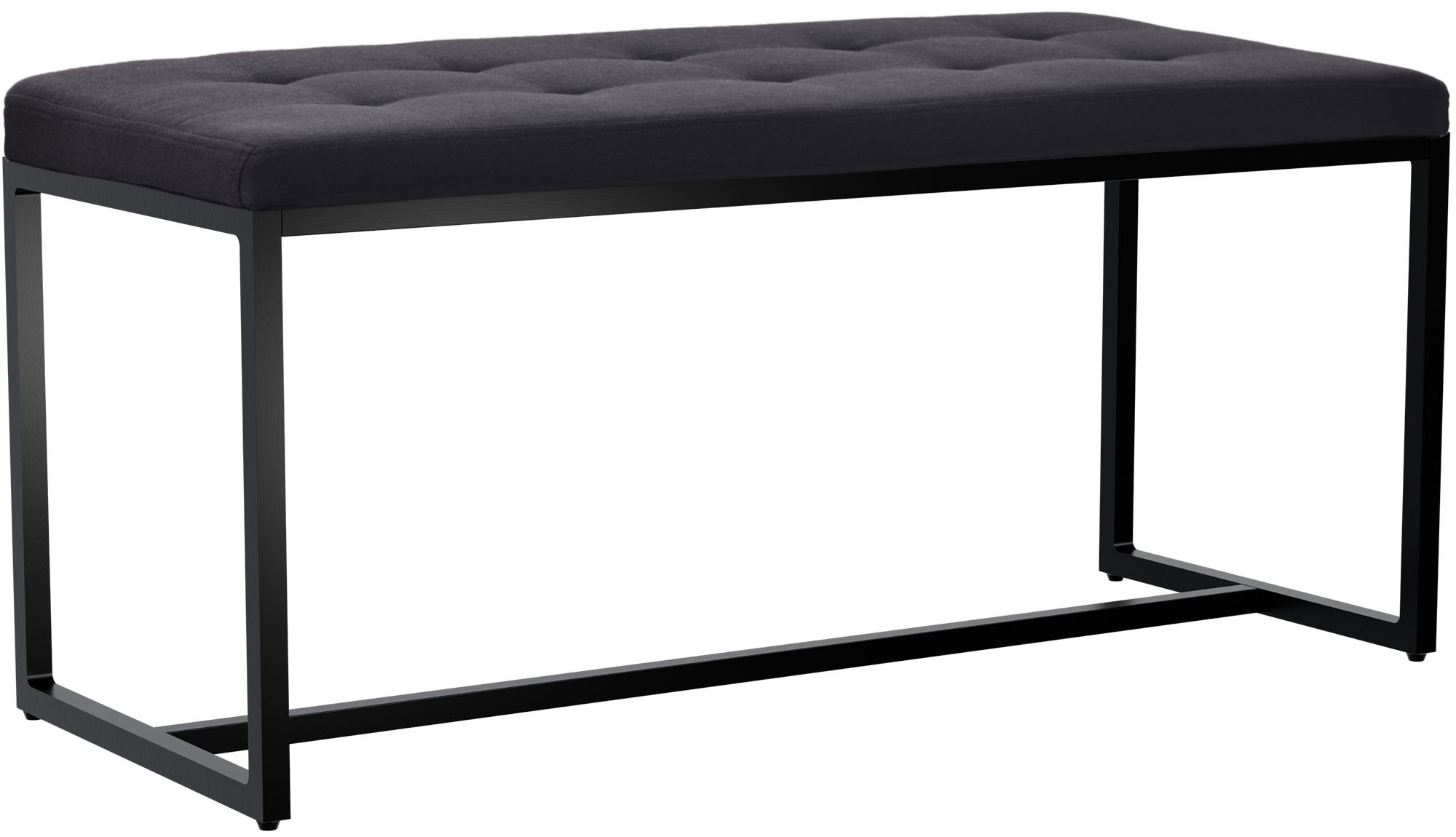 Banc Barci avec structure noire