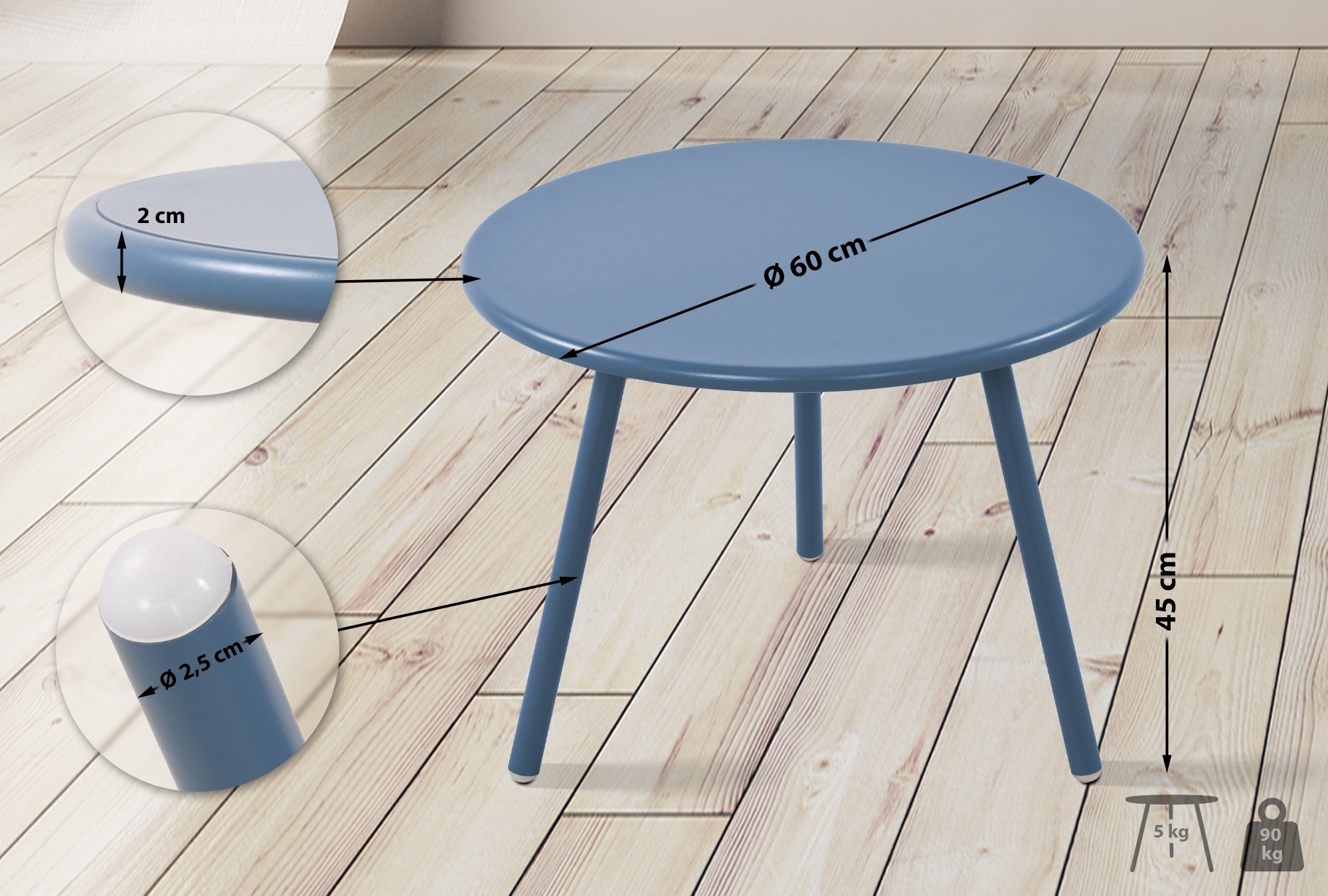 Table basse d'extérieur Minot