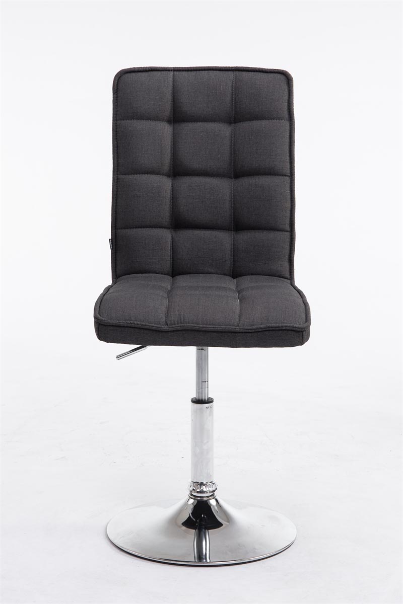 Chaise de salle à manger Peking V2 tissu avec pied trompette