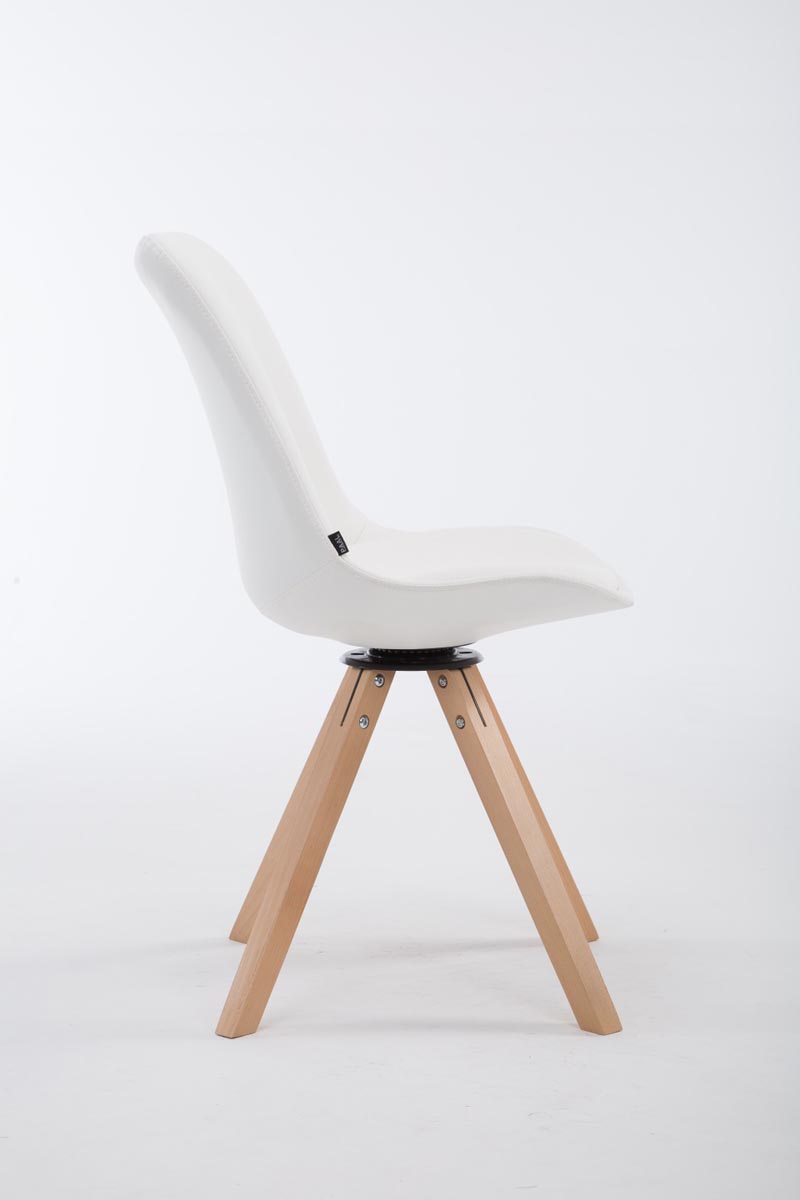 Chaise Calais pivotante pieds carrés