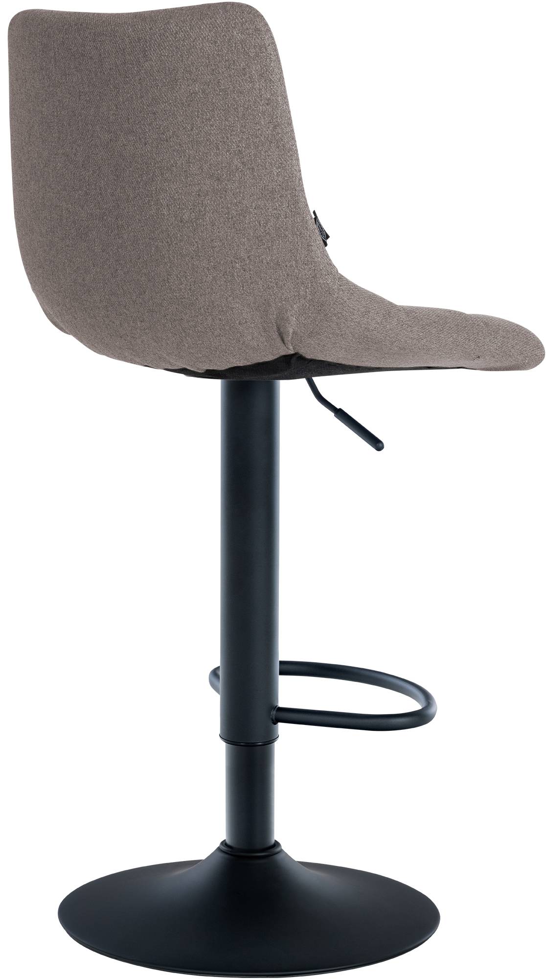 Lot de 2 tabourets de bar Jerry tissu