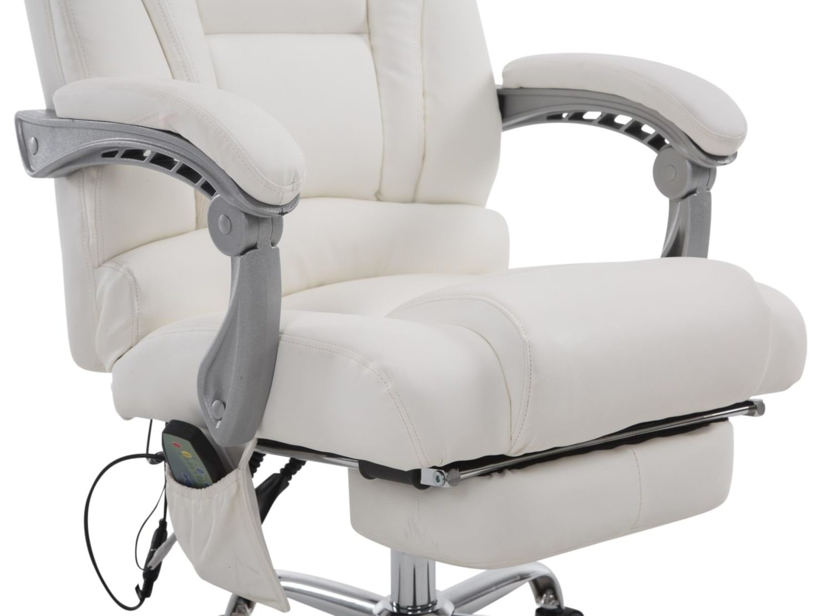Fauteuil de bureau Pacific en similicuir avec une fonction massage