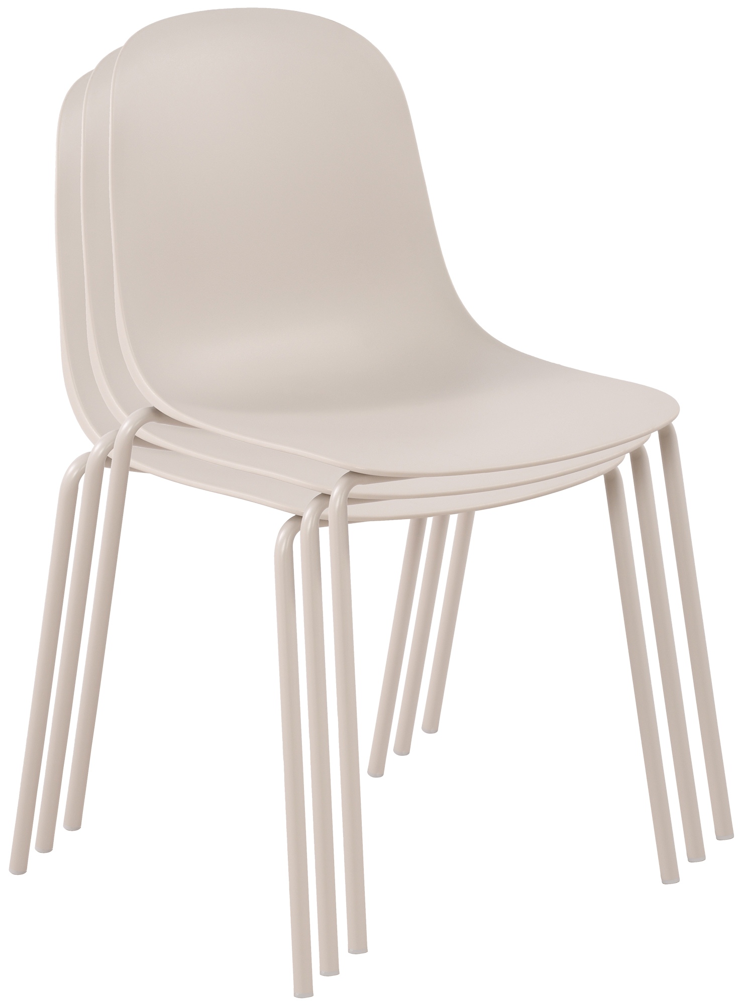 Lot de 2 chaises de jardin Hardin