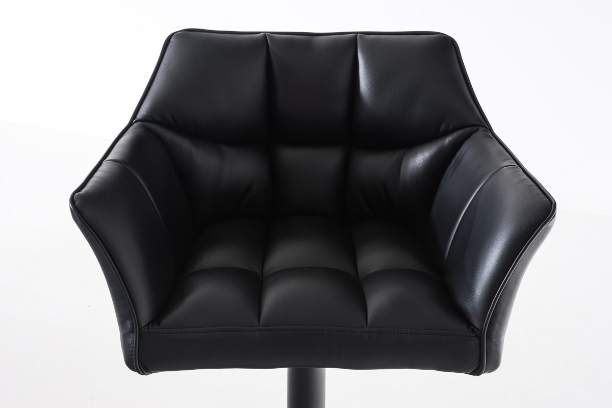 Tabouret de bar Damaso avec revetement en similicuir