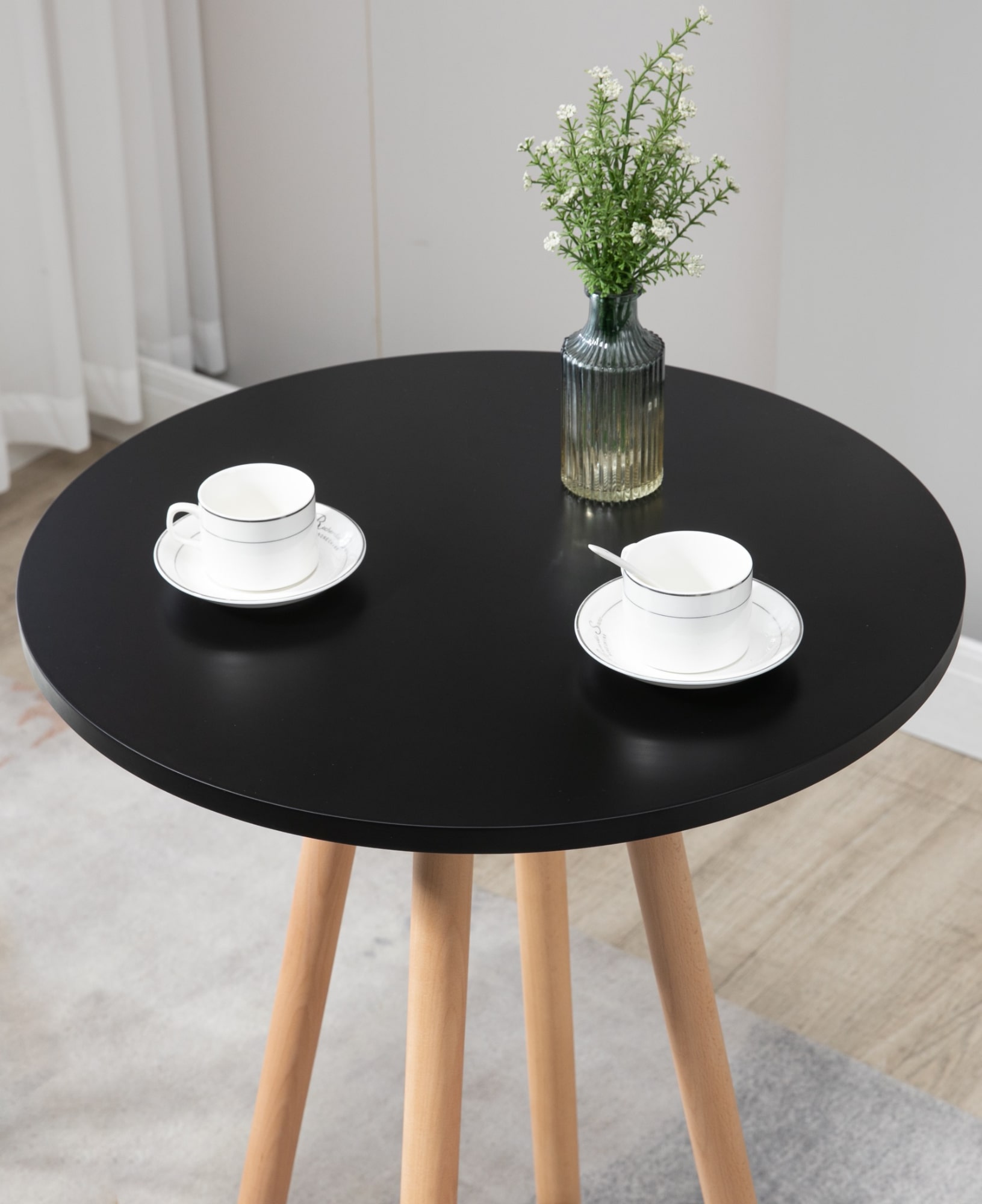 Table haute de bar Livia en Bois