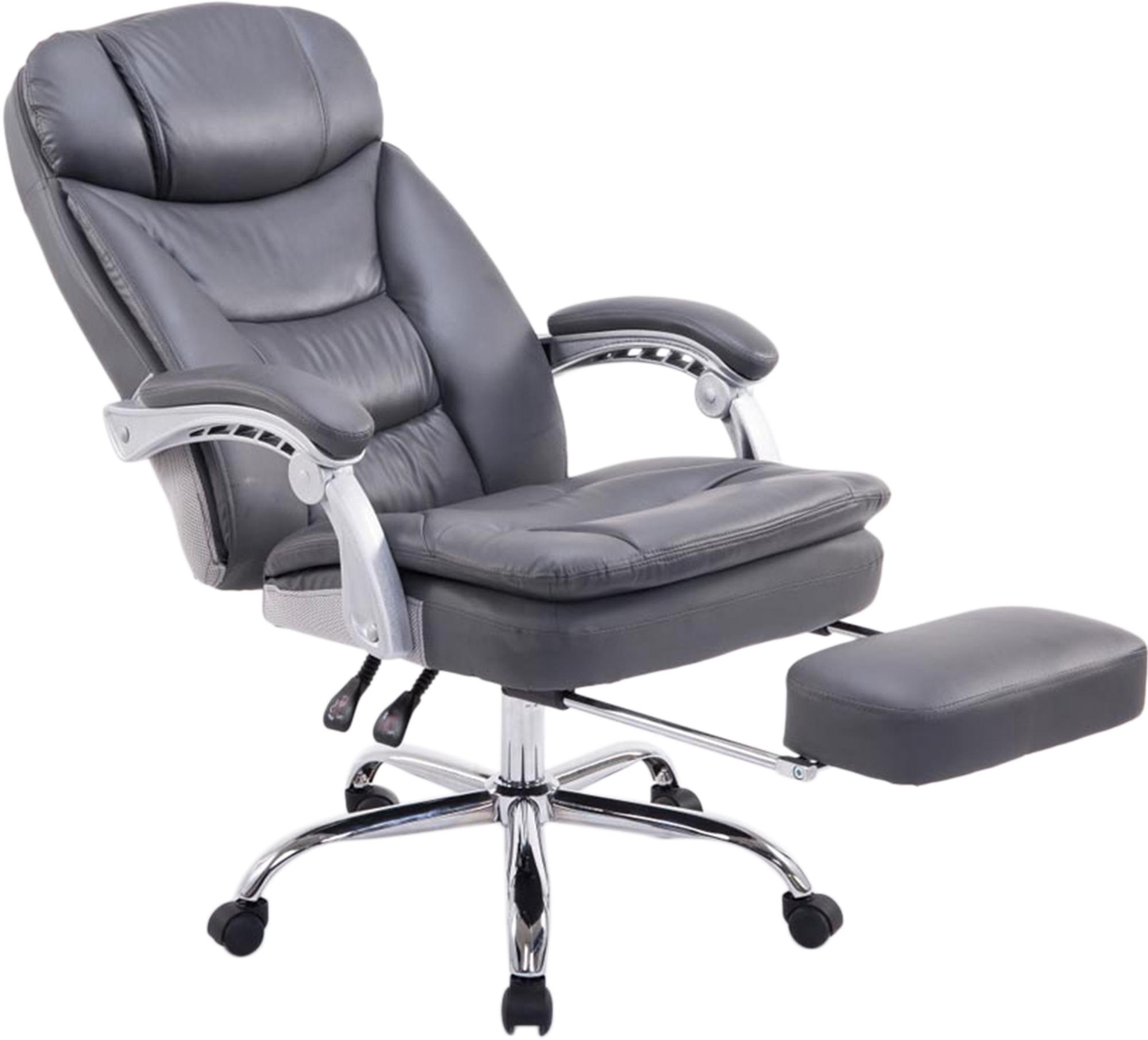 Chaise de bureau XL Troy en similicuir