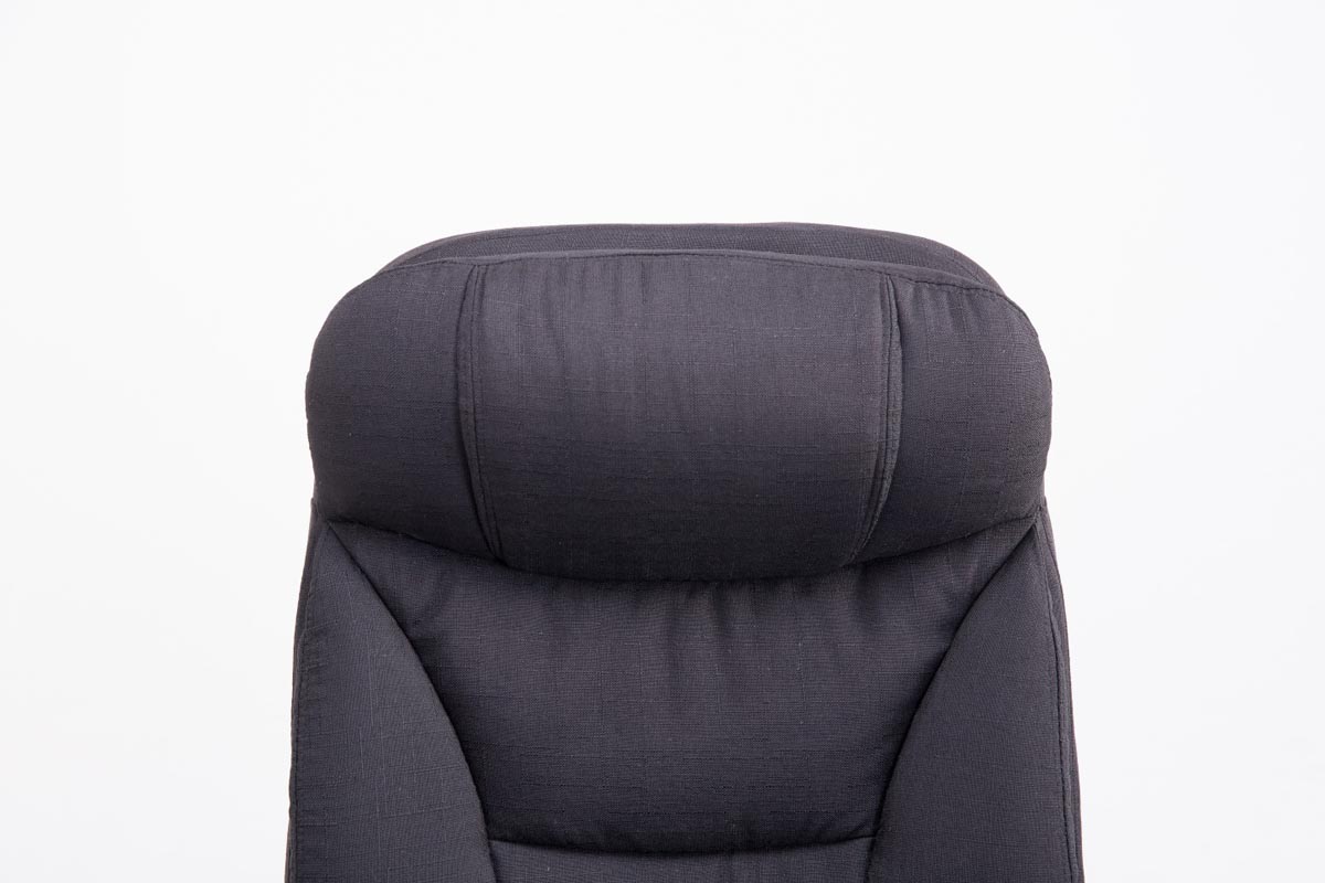 Chaise de bureau XL Troy Tissu