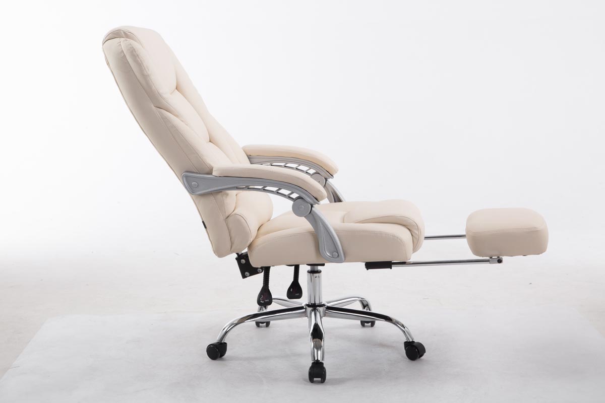Fauteuil de bureau Pacific avec un repose-pieds intégré