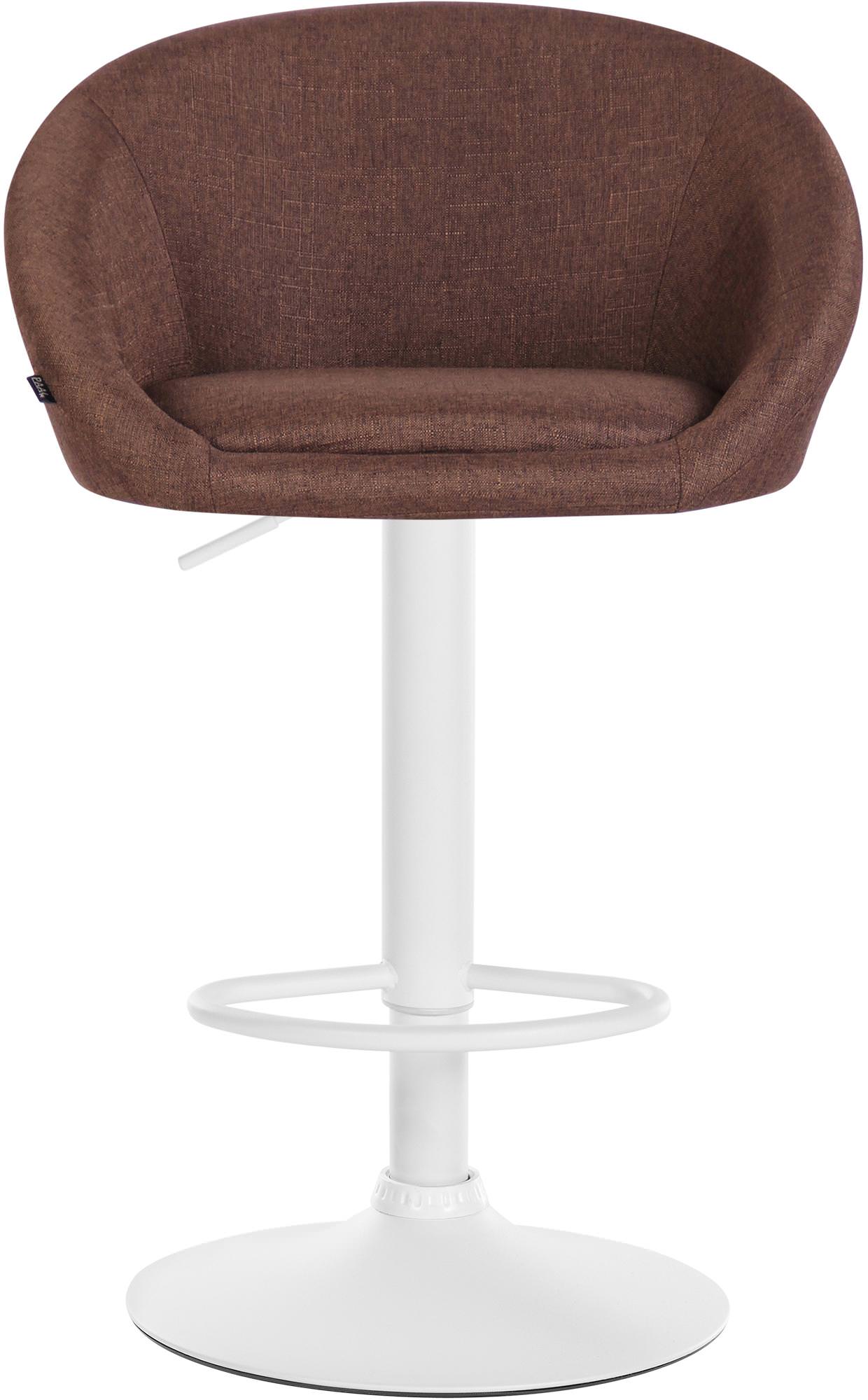Tabouret de bar Davie Tissu