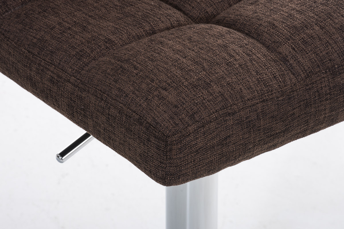 Tabouret de bar Peru revêtement tissu