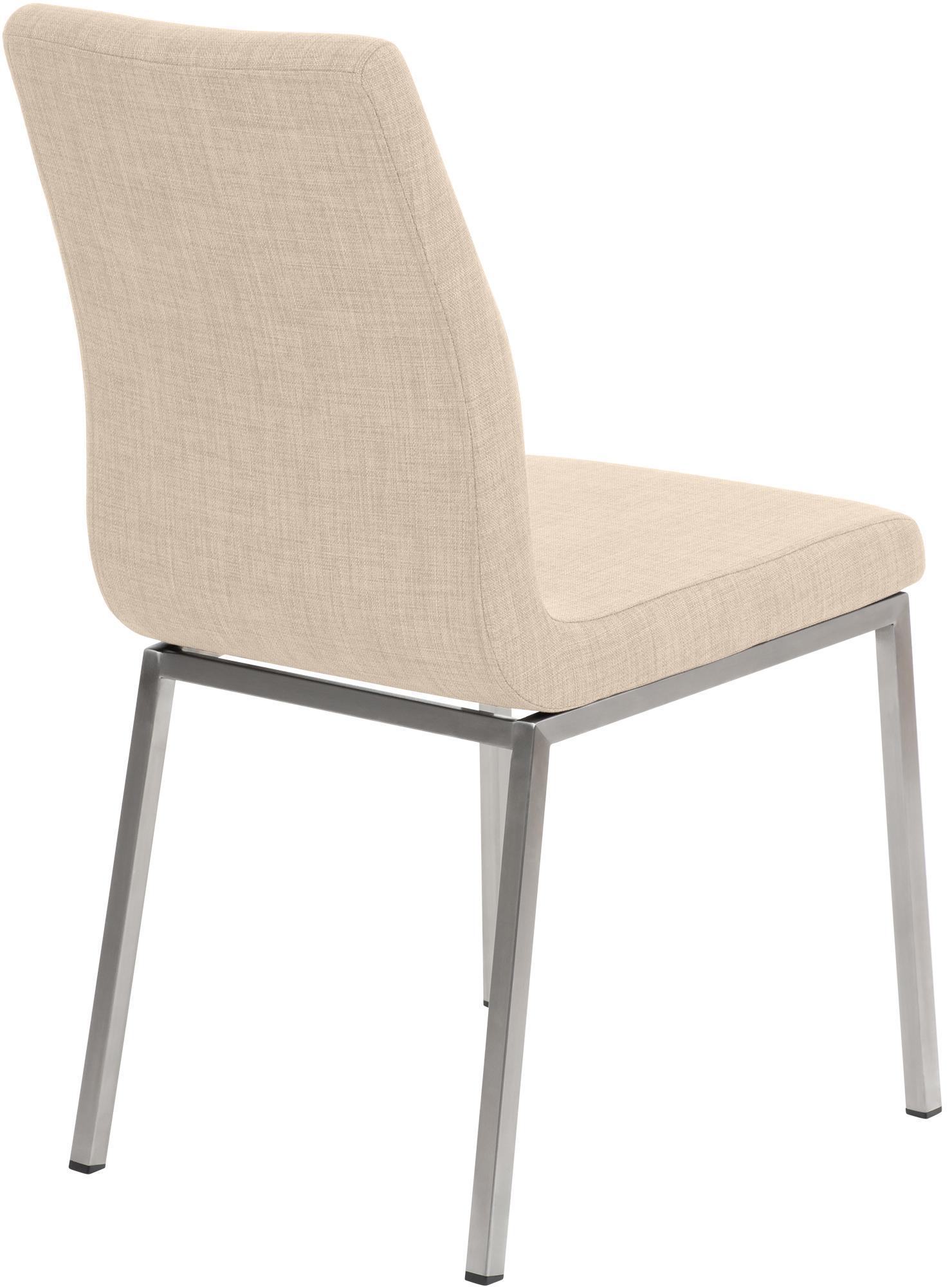 Chaise Colmar avec revêtement en tissu