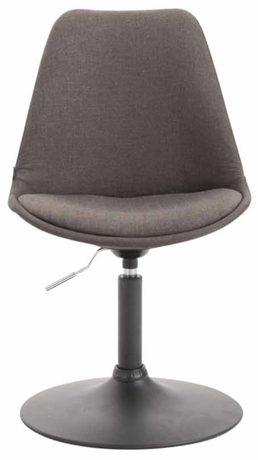 Lot de 4 Chaises de salle à manger Maverick tissu avec pied trompette