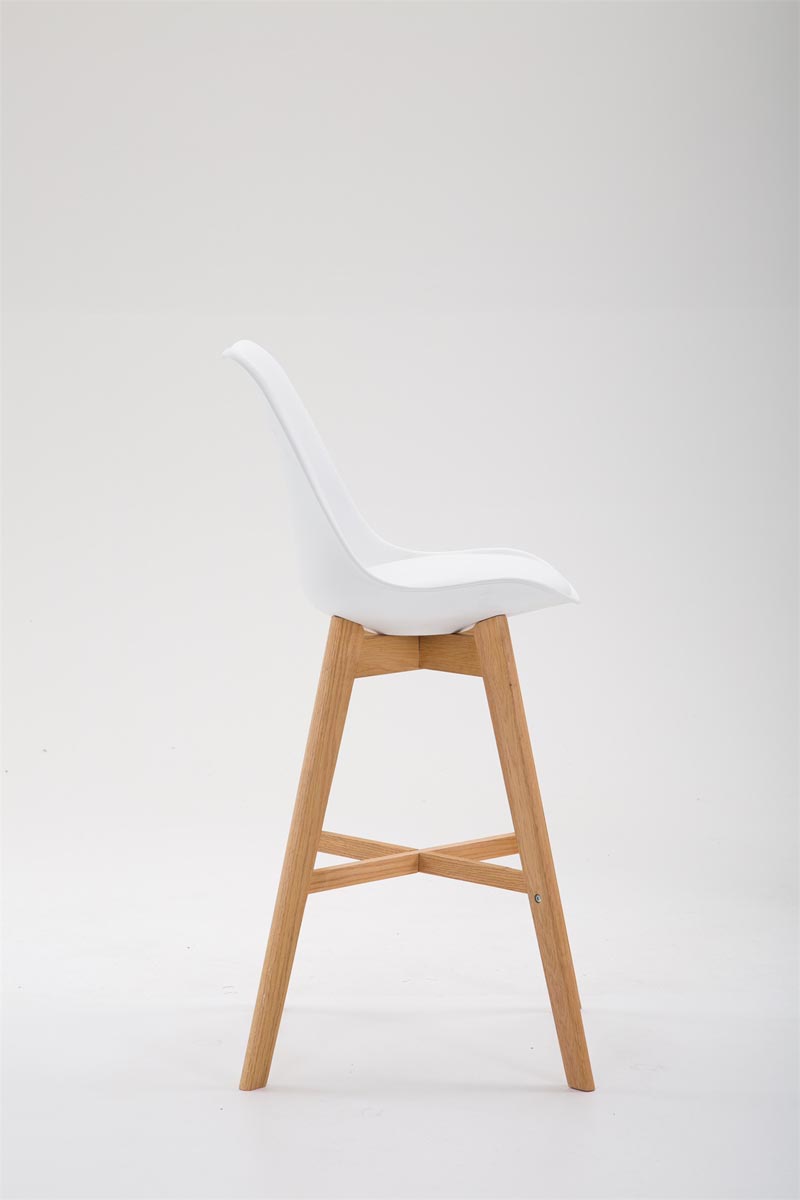 Tabouret de bar Cannes avec coque en plastique