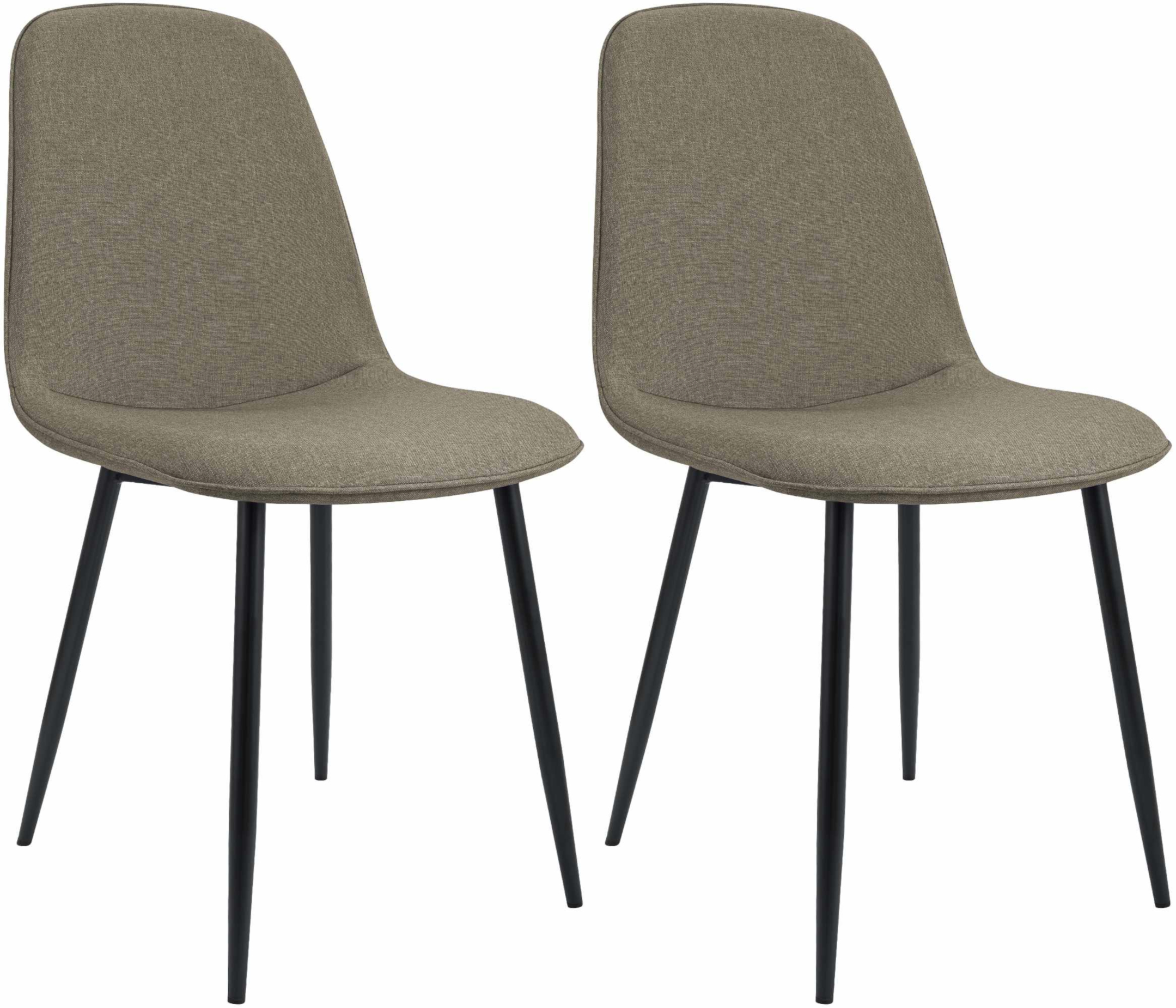 Lot de 2 chaises de salle à manger Maryam