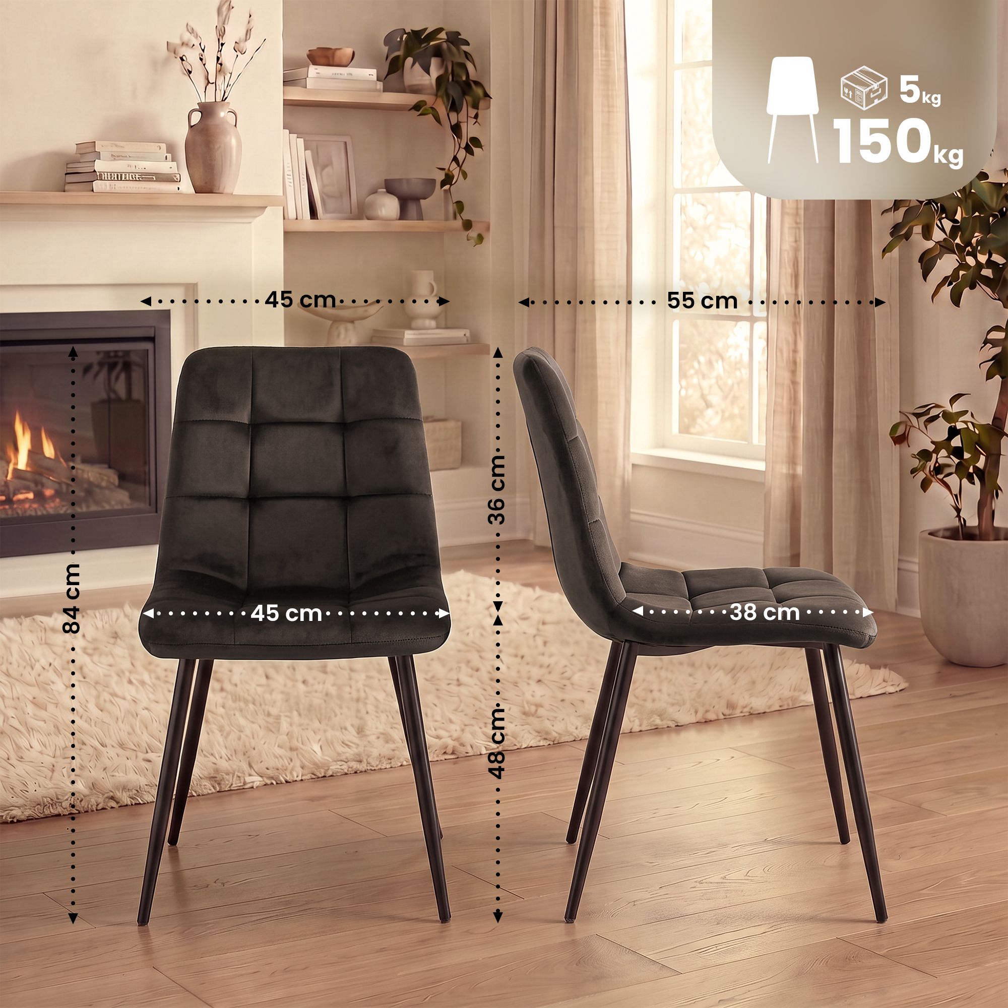 Chaise de salle à manger Tilde