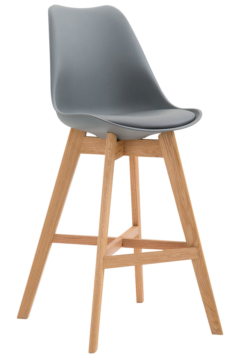 Tabouret de bar Cannes avec coque en plastique