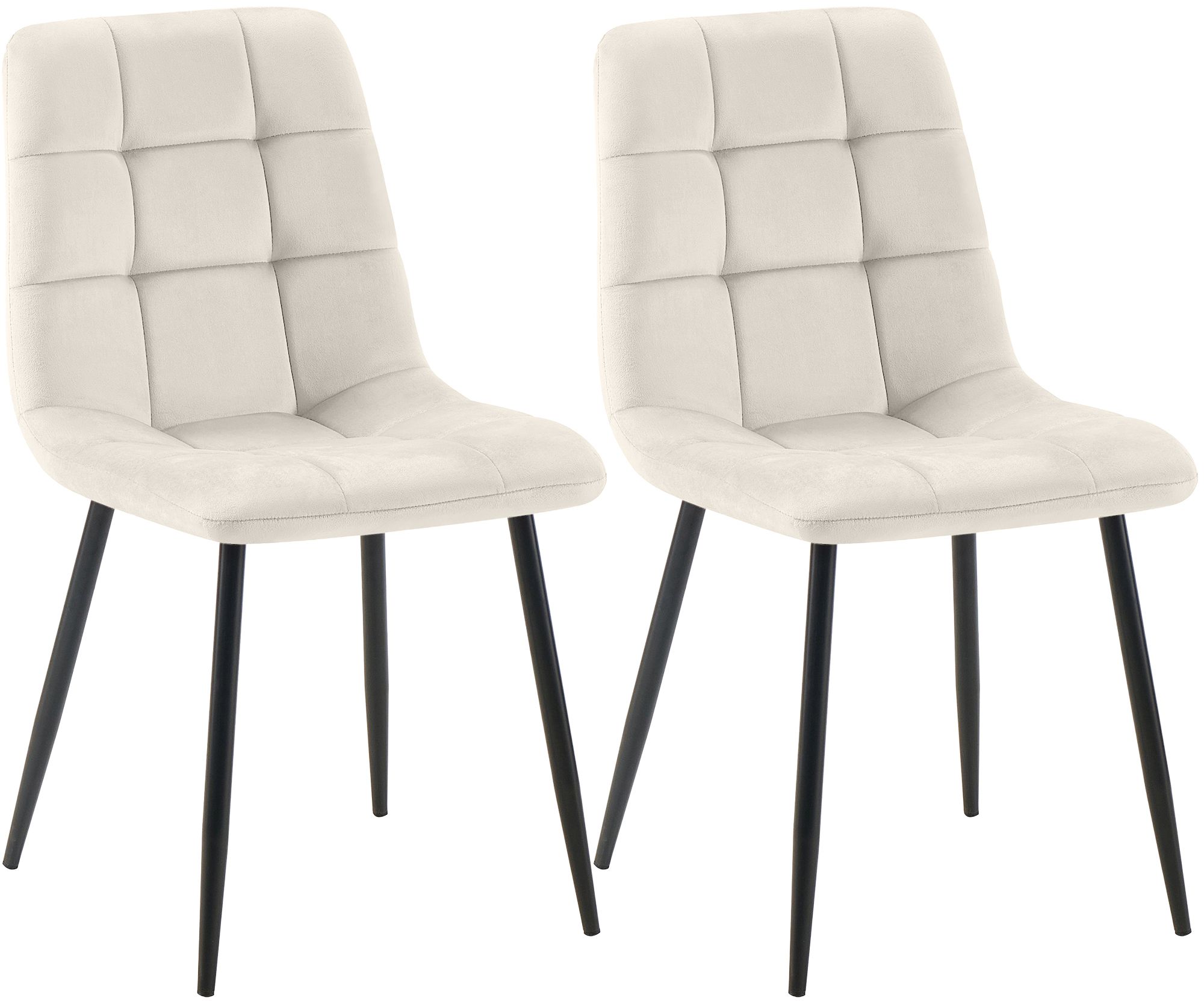 Lot de 2 chaises de salle à manger Tilde
