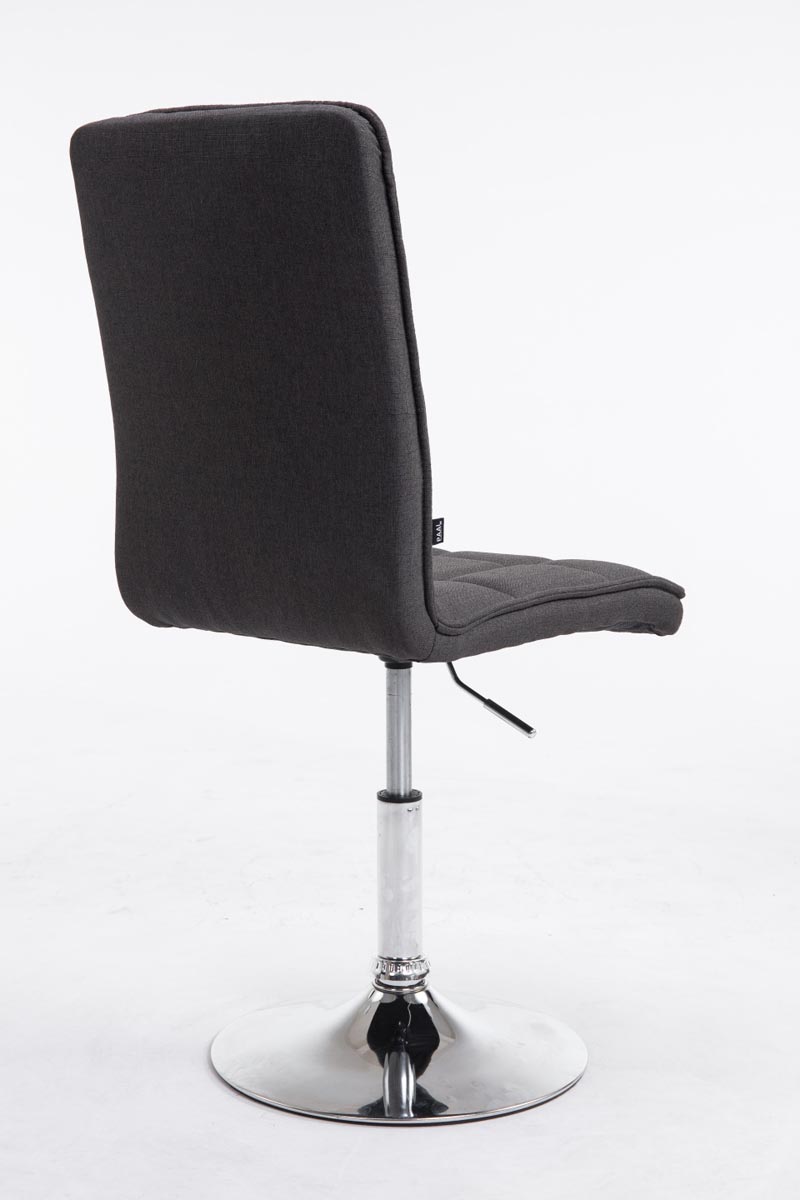 Chaise de salle à manger Peking V2 tissu avec pied trompette