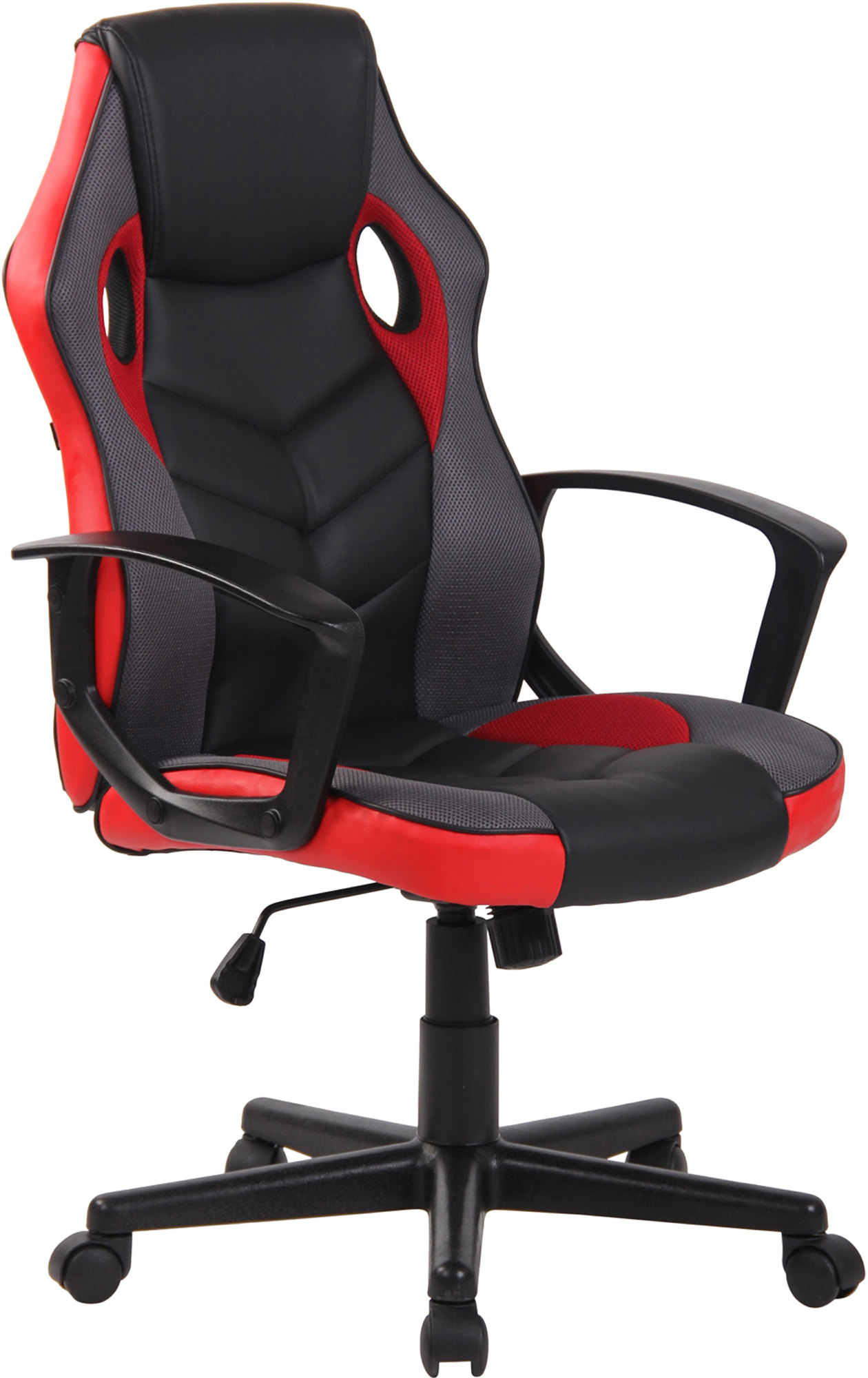 Fauteuil de bureau / Gaming Glendale en similicuir et tissu en maille