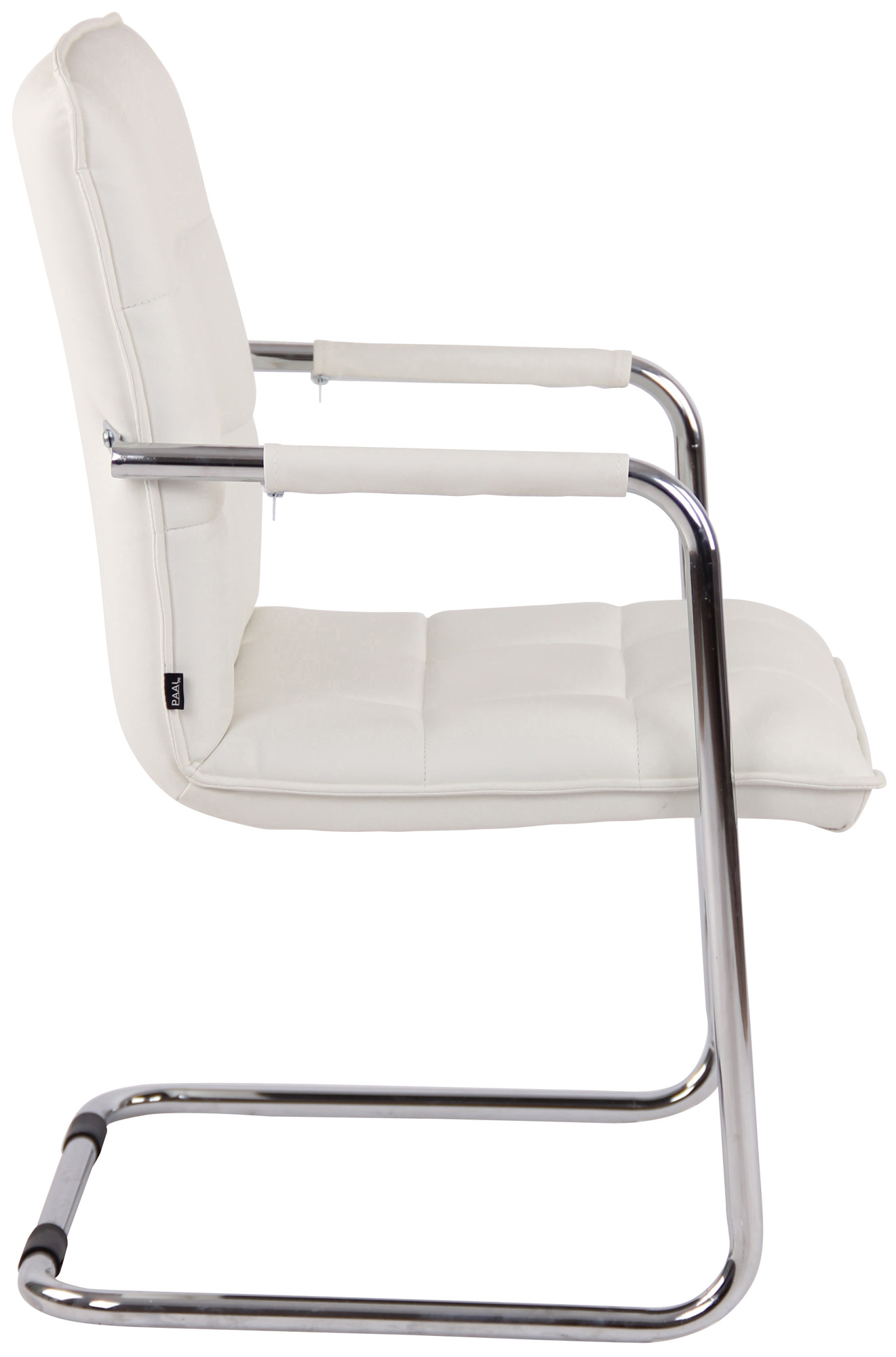 Chaise Cantilever Gandia en similicuir