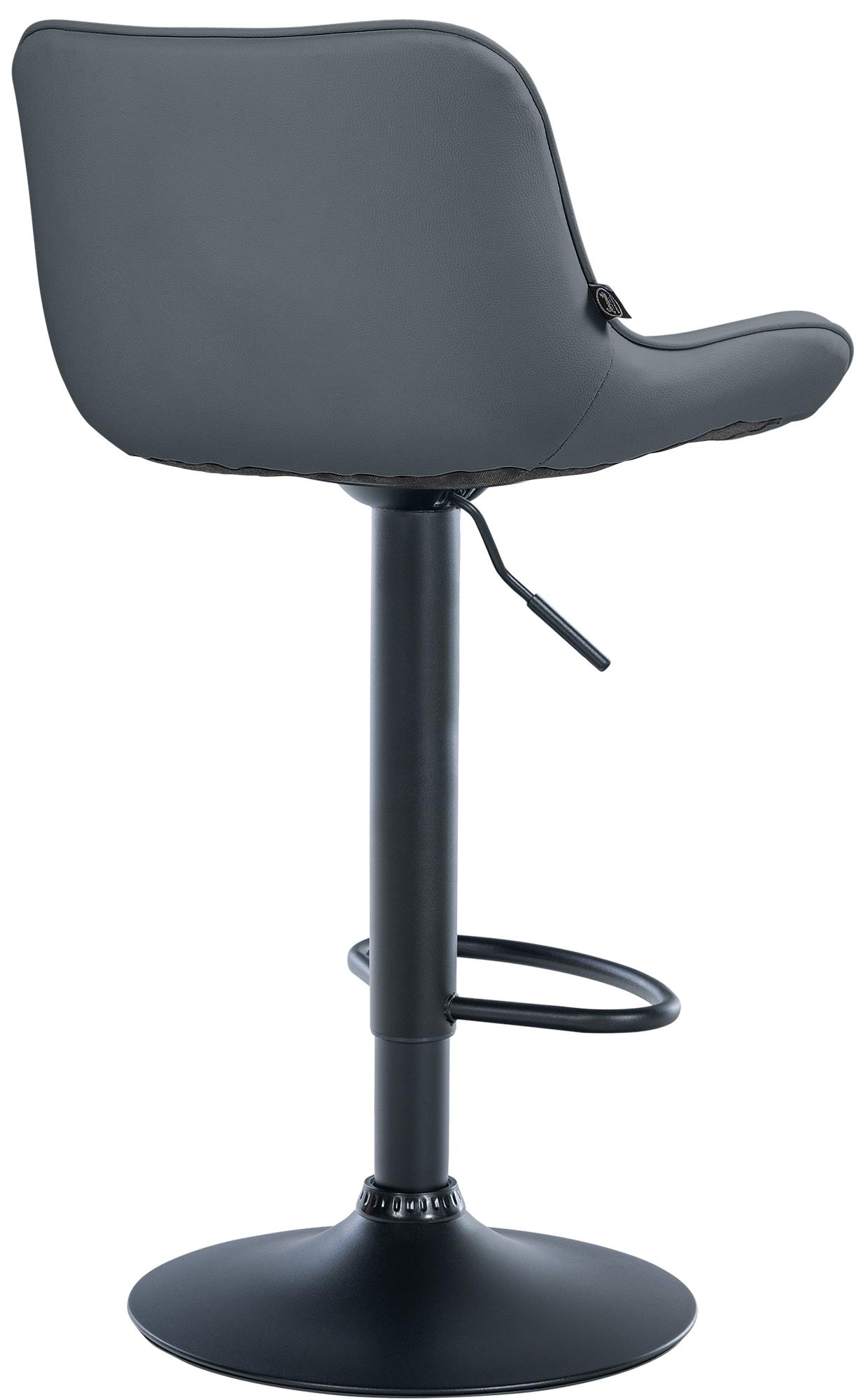 Lot de 2 tabourets de bar Vonore en similicuir