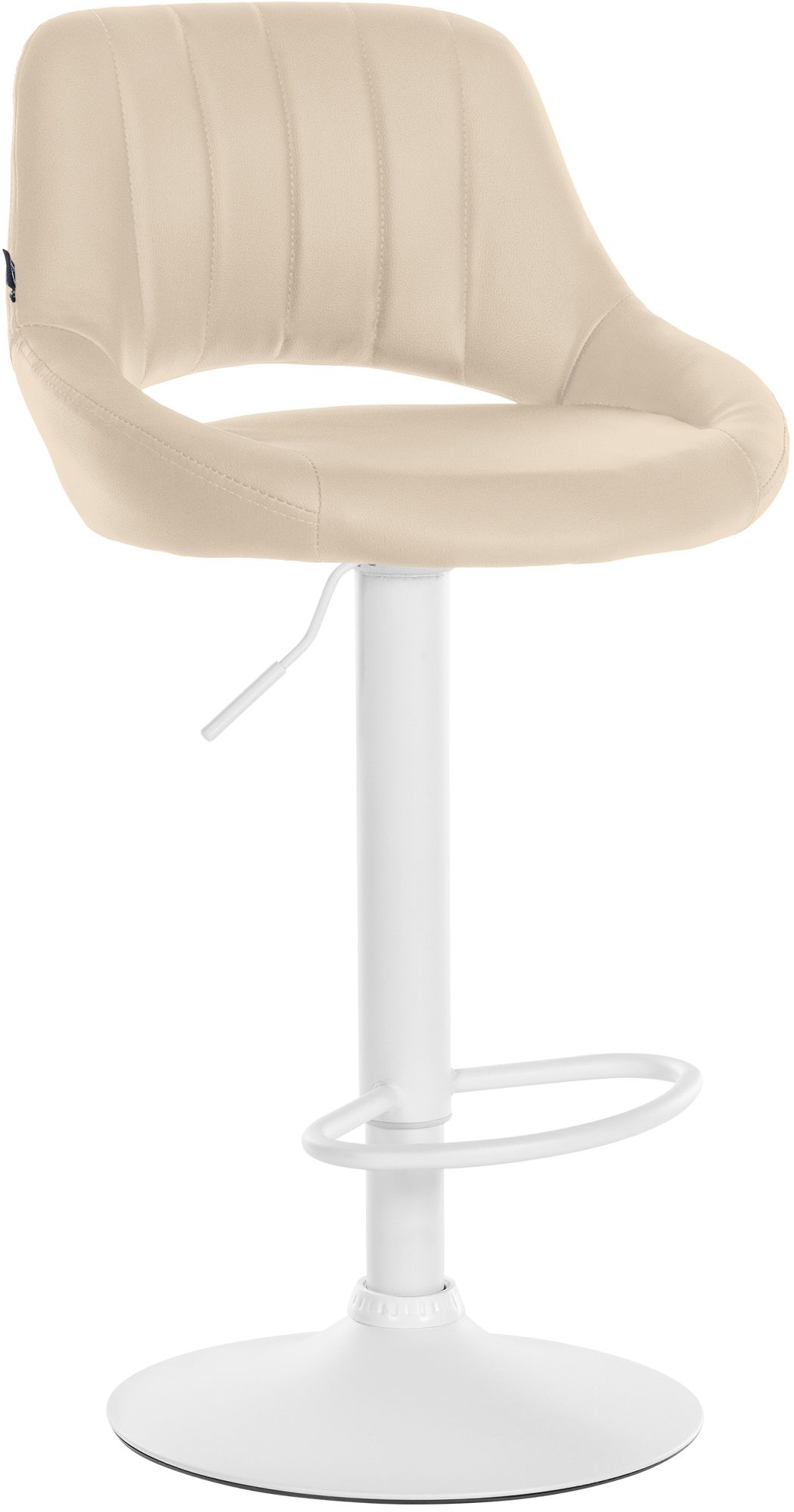 Tabouret de bar Milet en similicuir