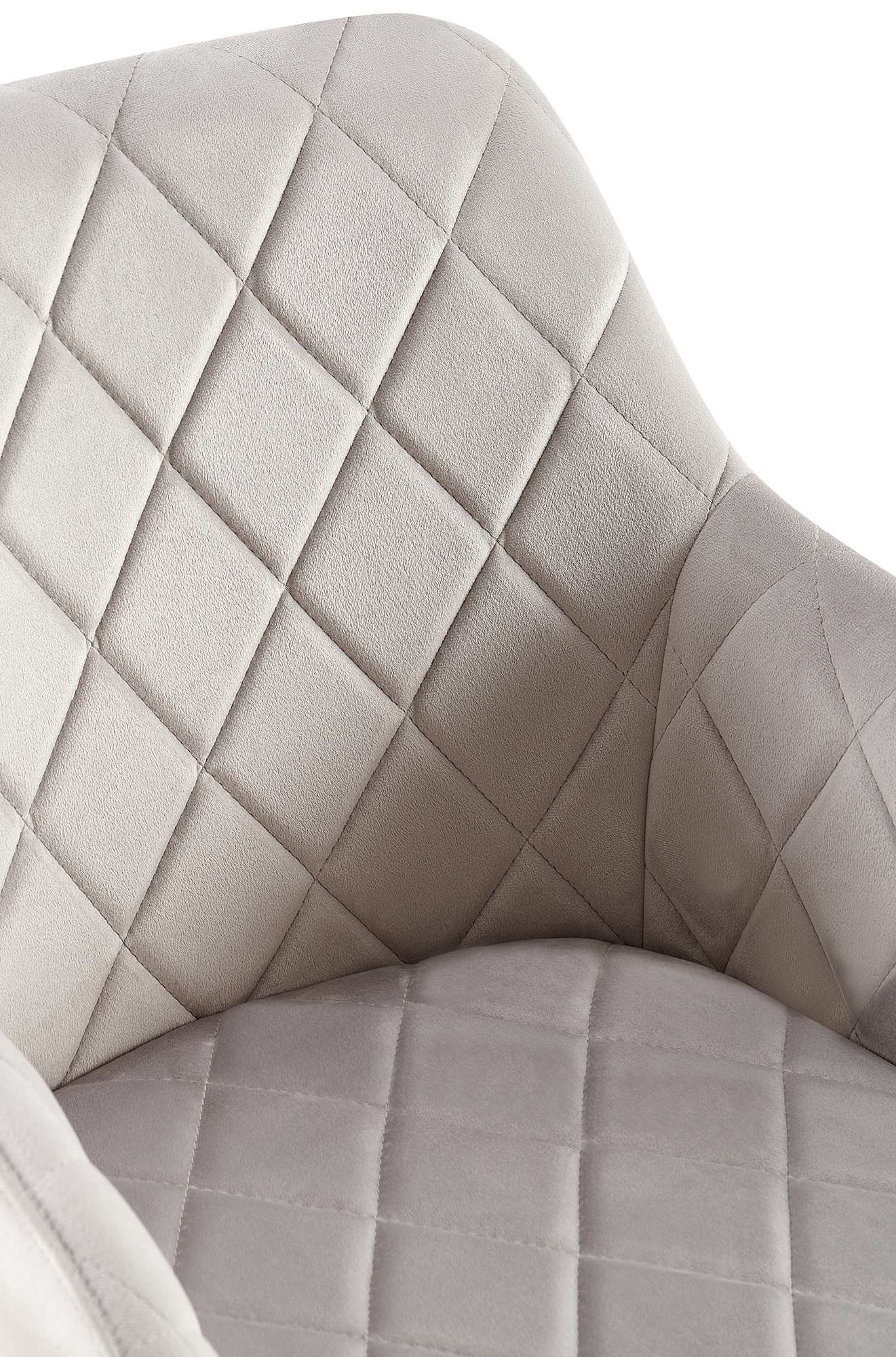 Chaise de salle à manger Monett Velours